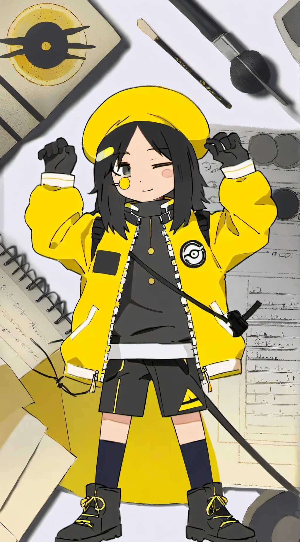 ai character: Adrianna Quesada background