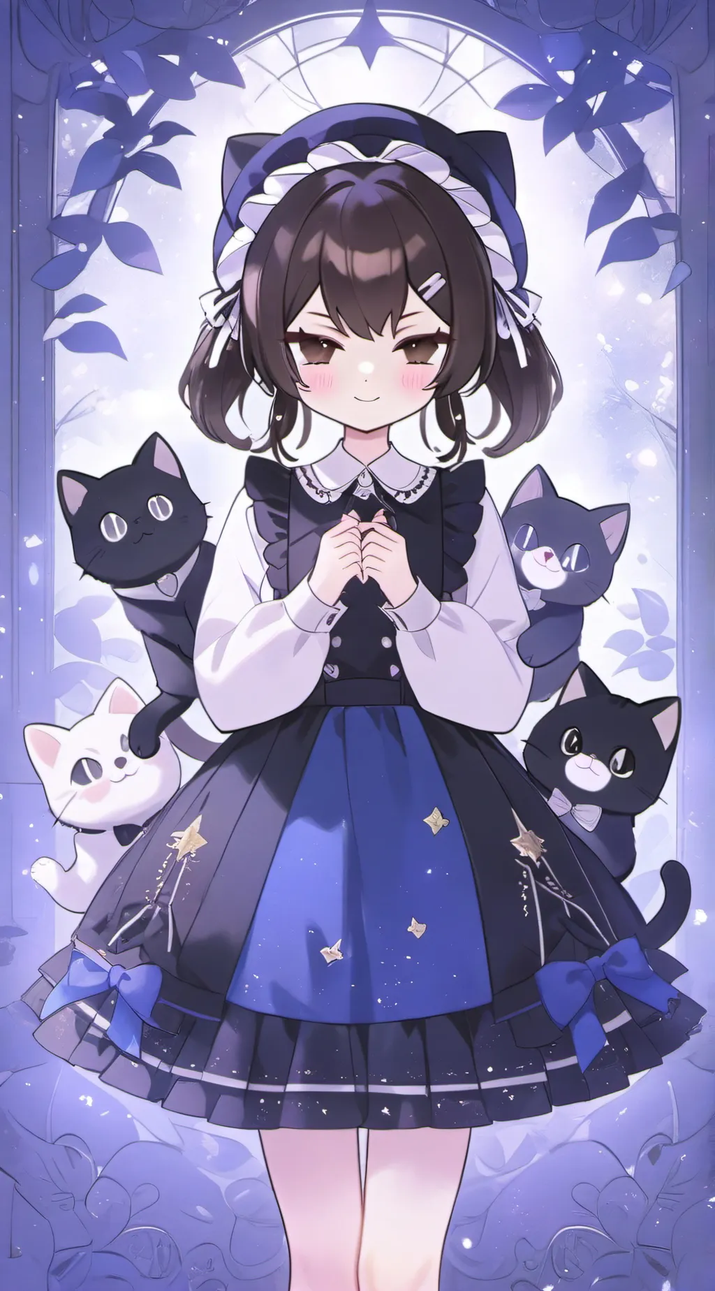 ai character: cat the hunt  background