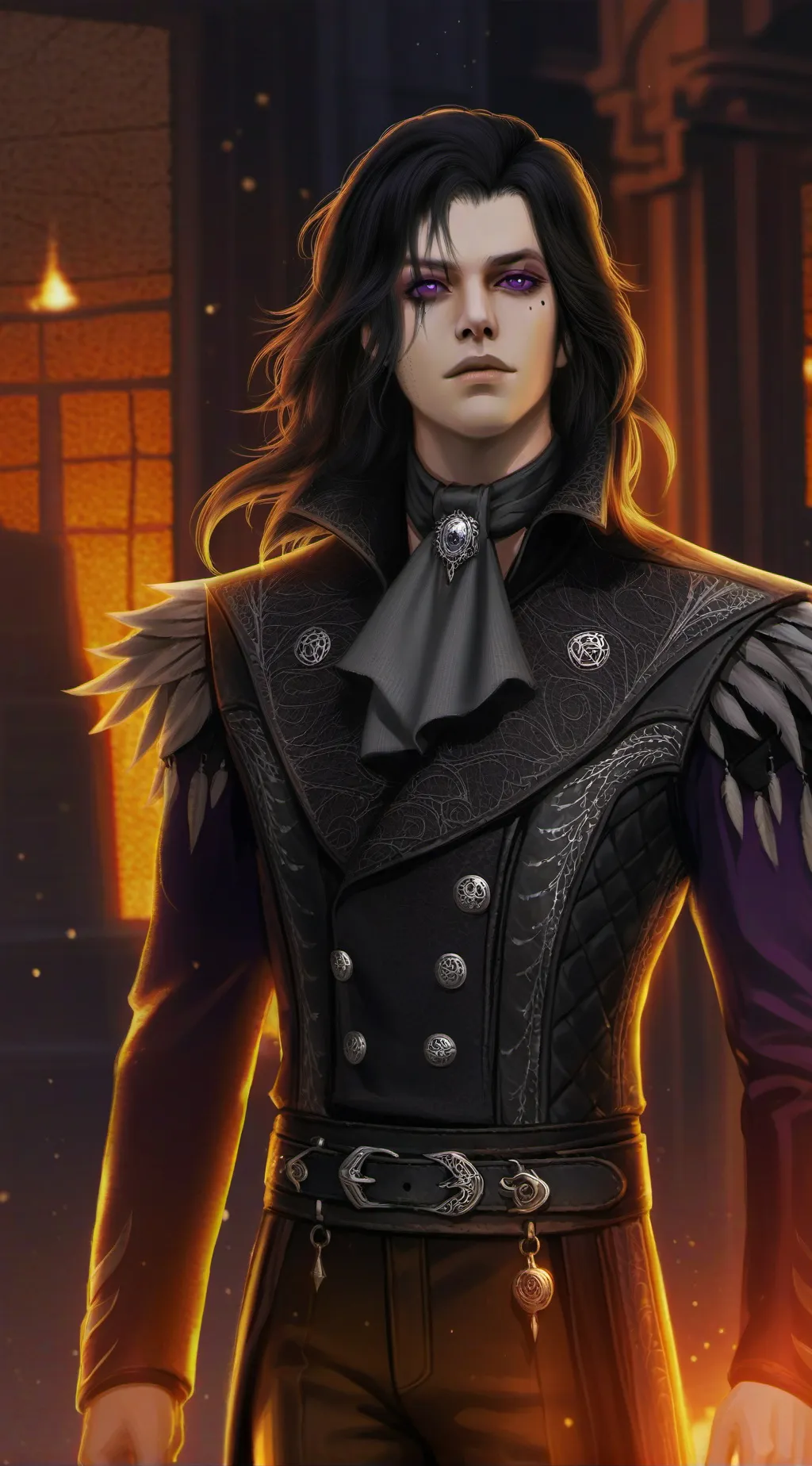 ai character: Varow background