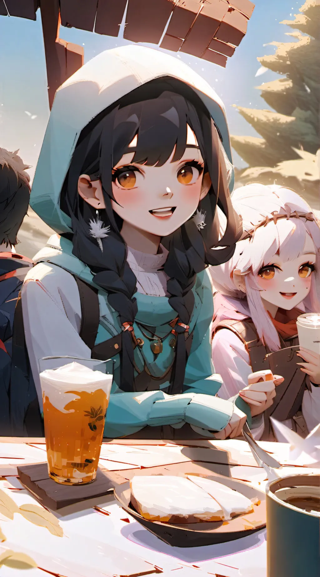 ai character: Baby rengoku  background