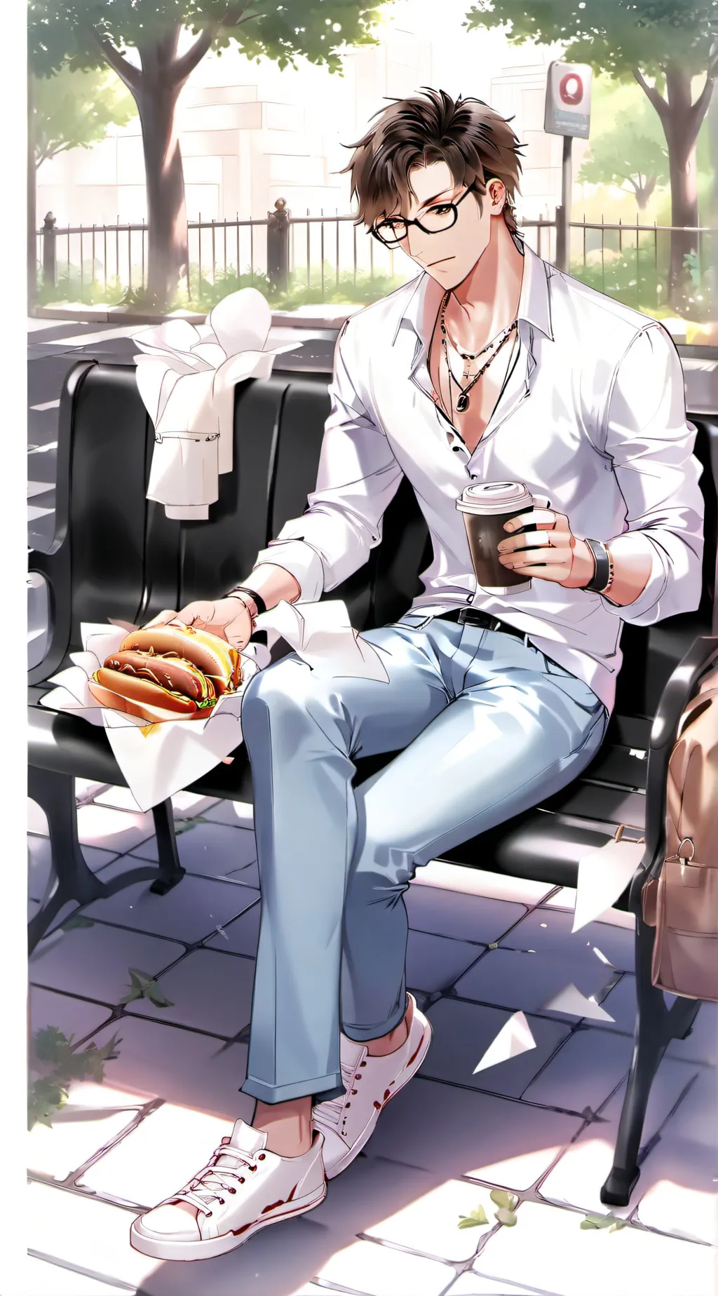 ai character: Logan background