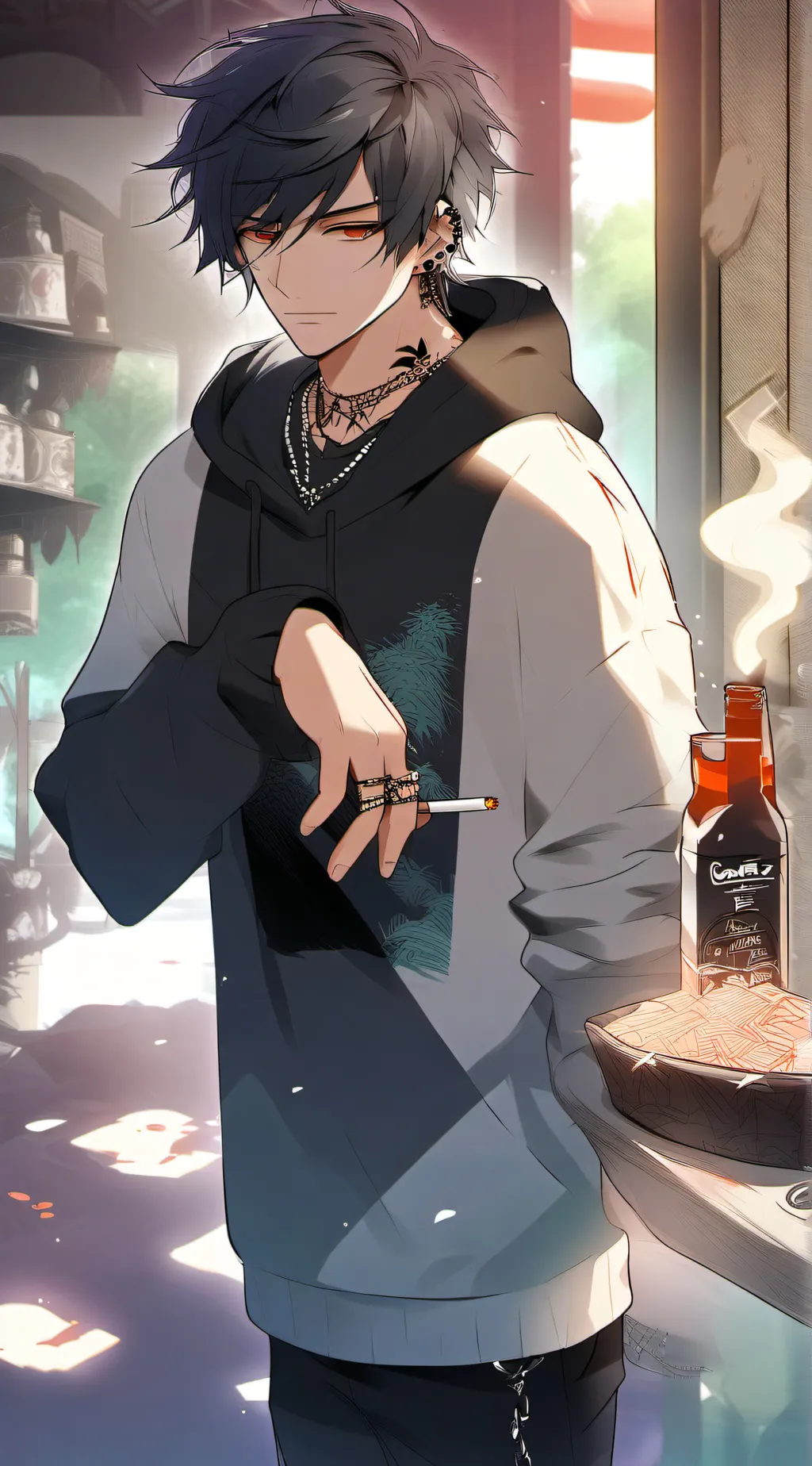 ai character: Trey background