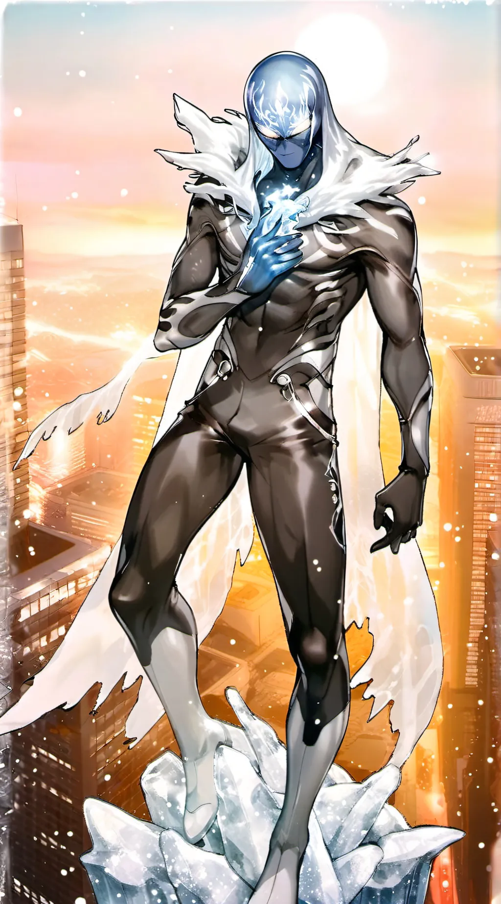 ai character: Blizzard background