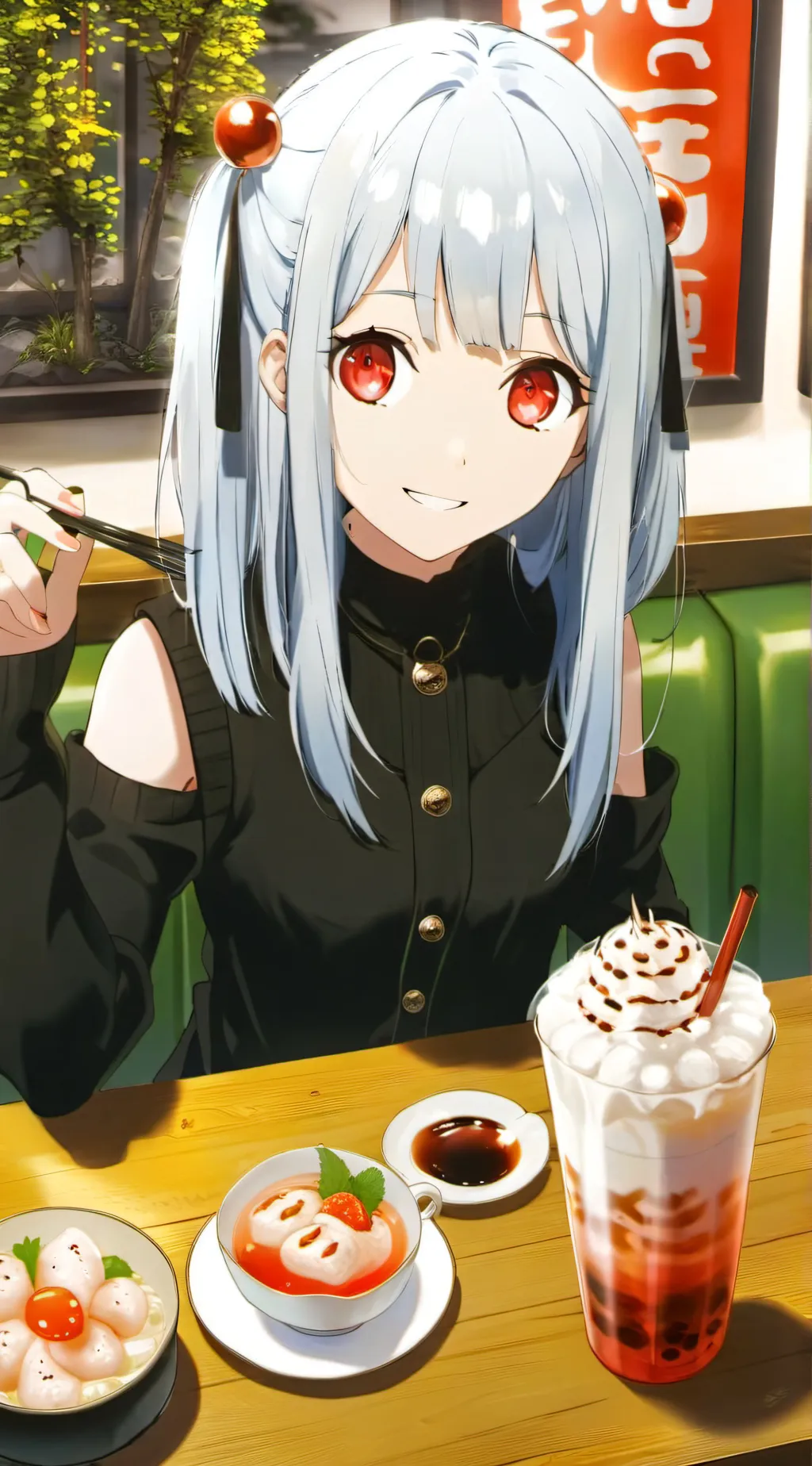 ai character: lilly  background