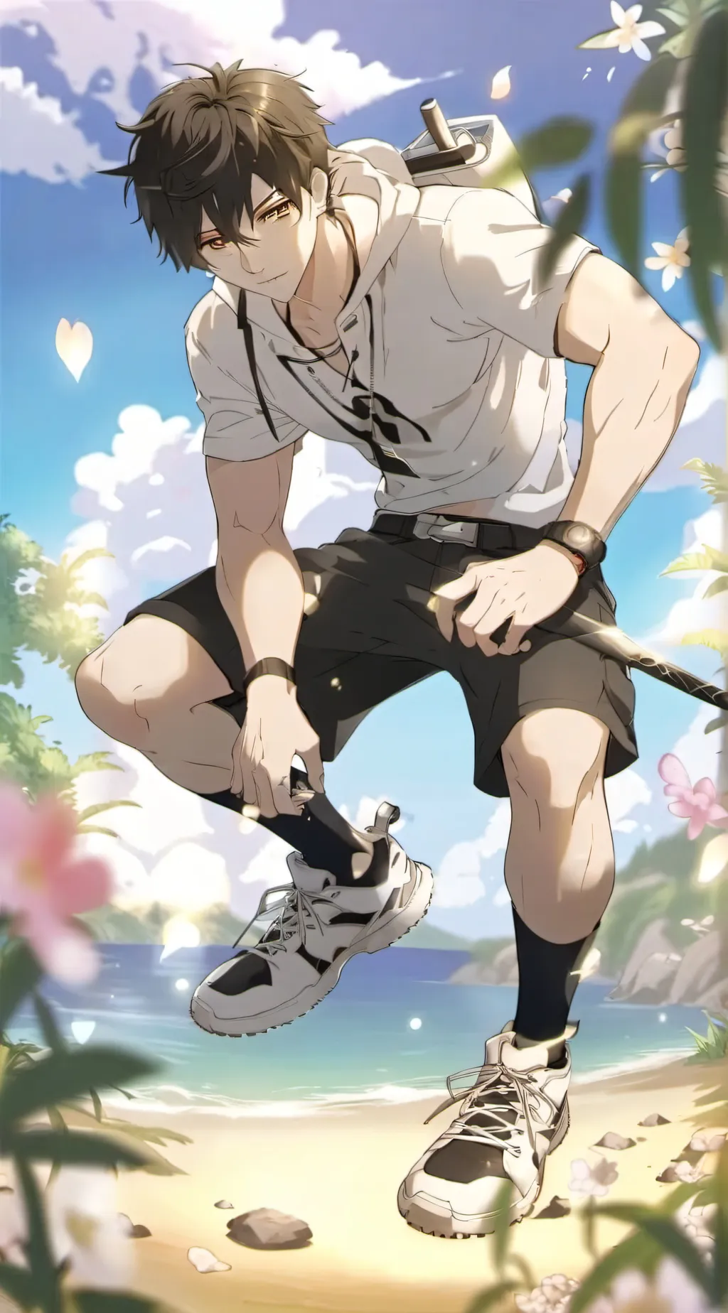 ai character: Jonathan Scott  background