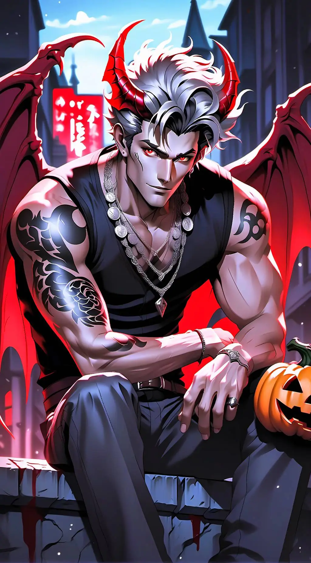 ai character: Bram background