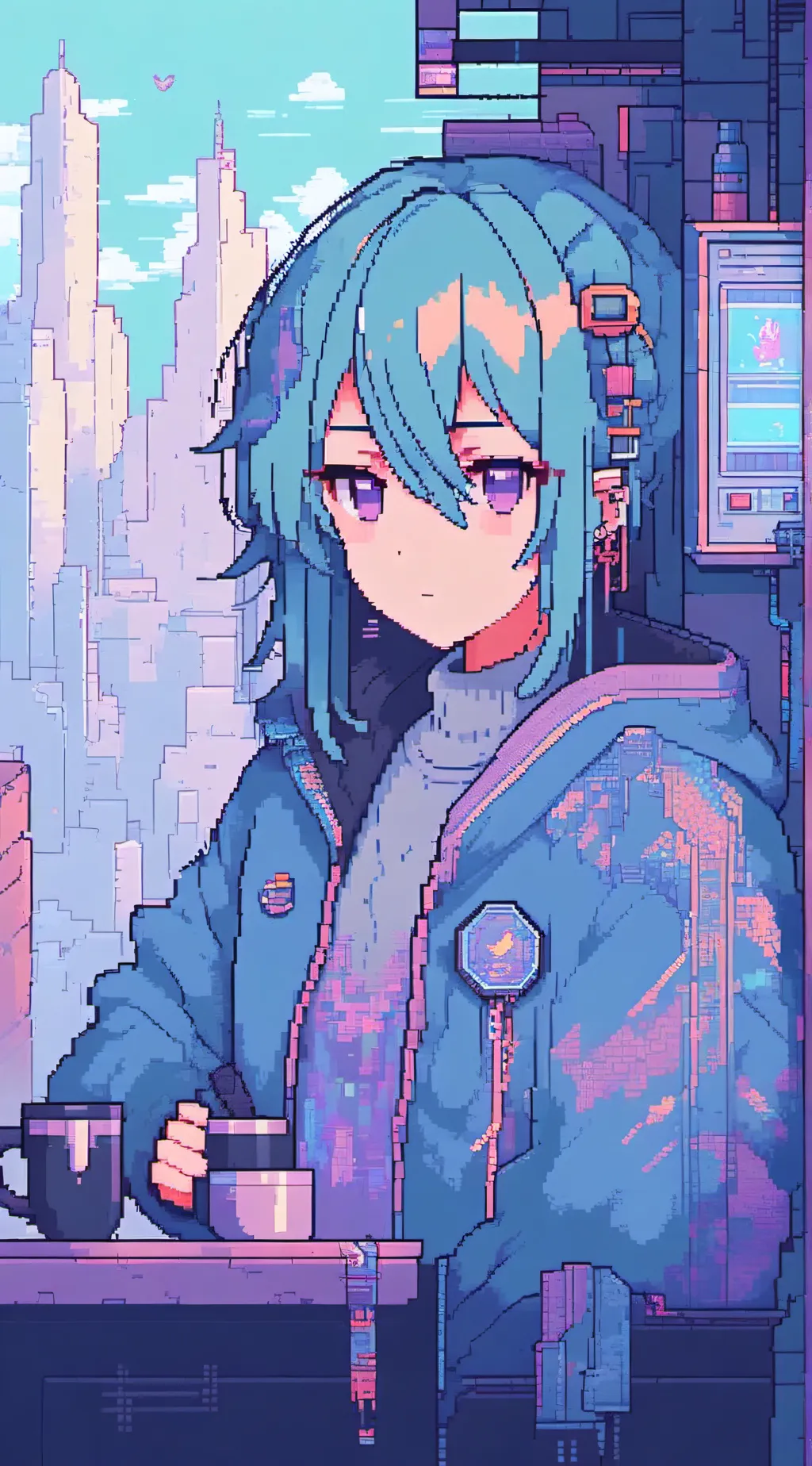 ai character: Steamer life  background