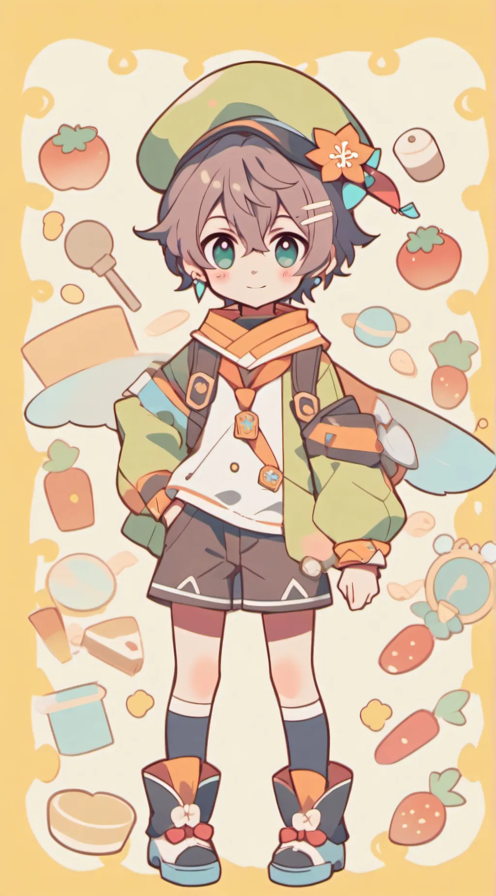 ai character: nico background