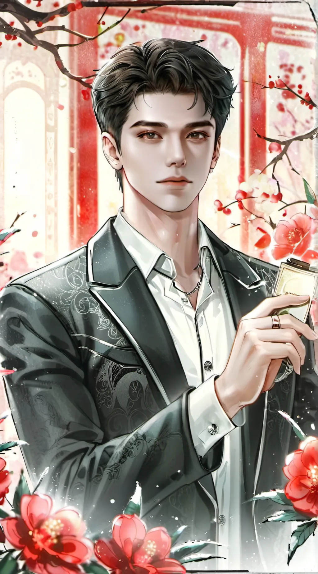 ai character: Charlie Smith  background