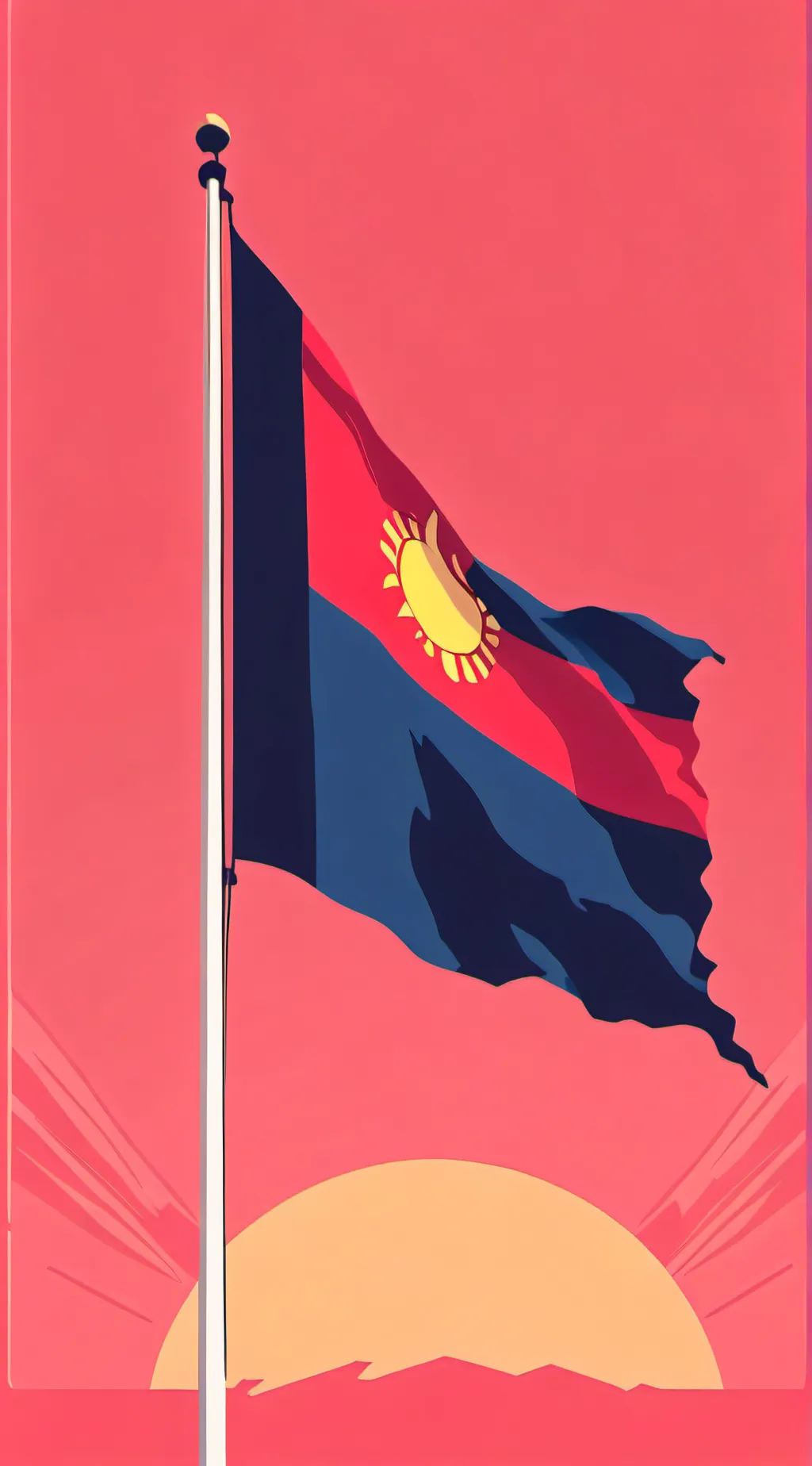 ai character: countryhuman background