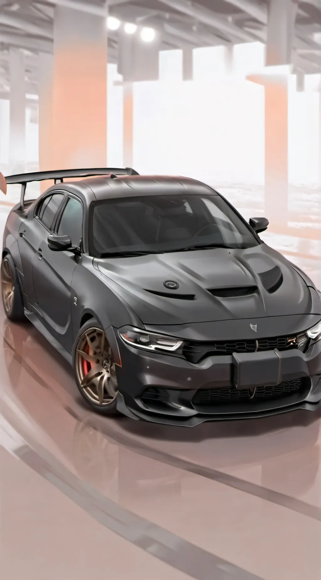 ai character: Hellcat ￼ background