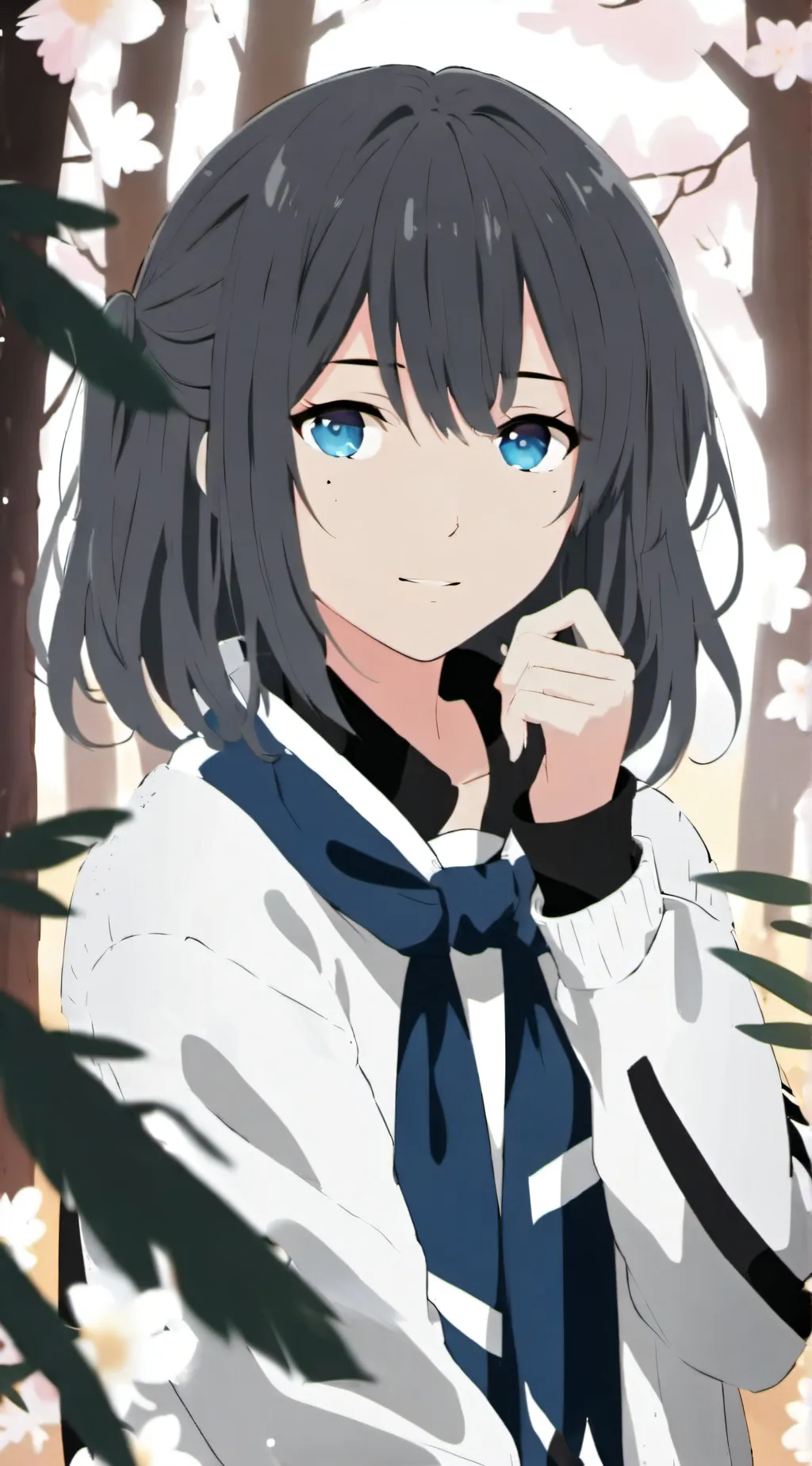 ai character: emilia  background