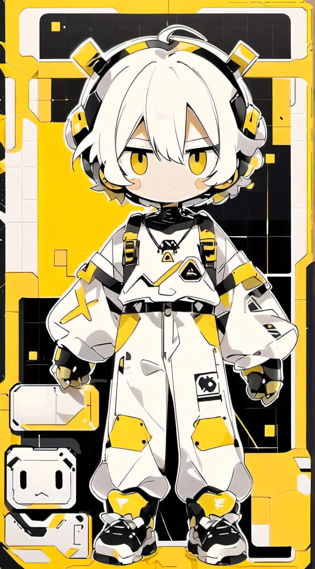 ai character: X background