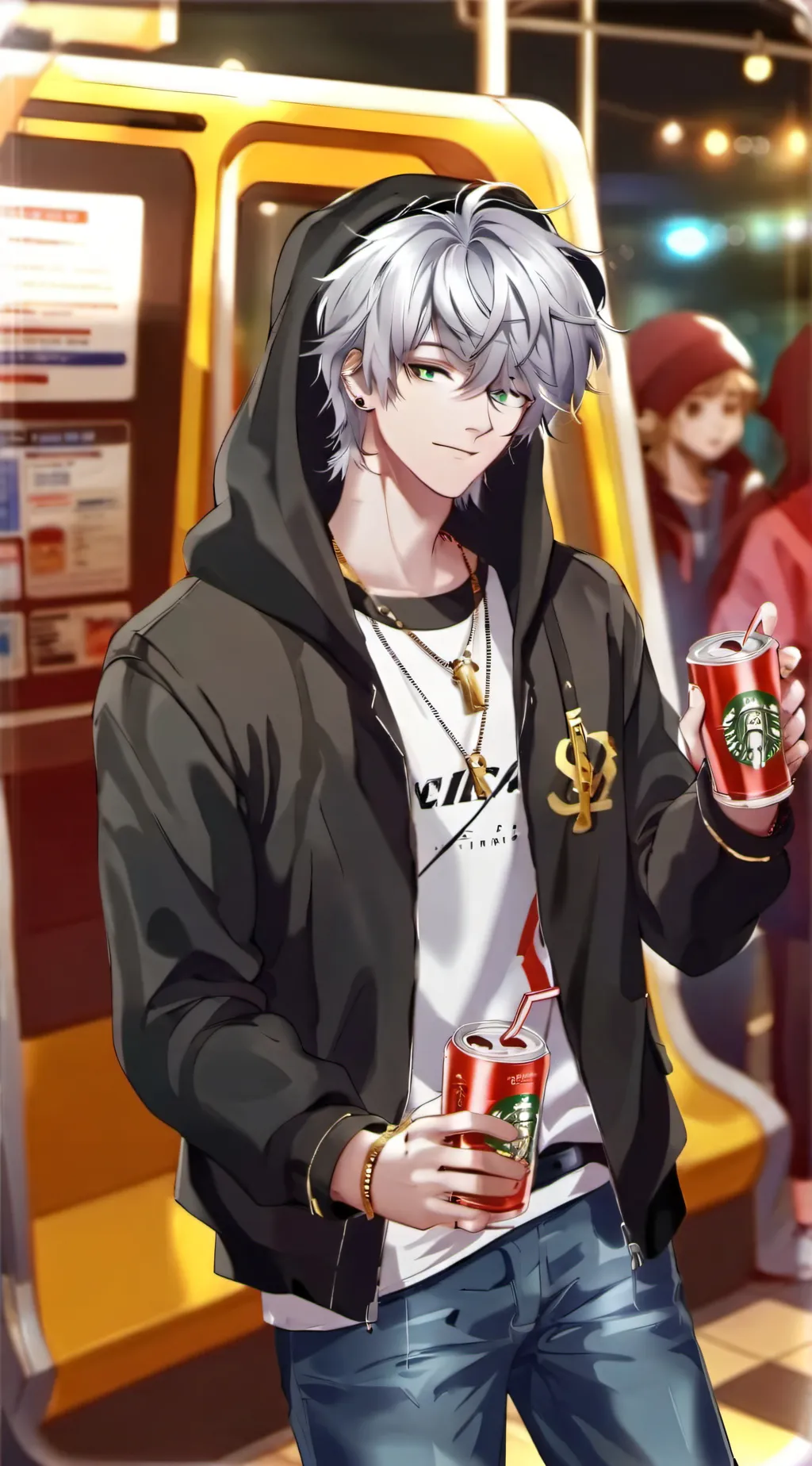 ai character: Dakota  background