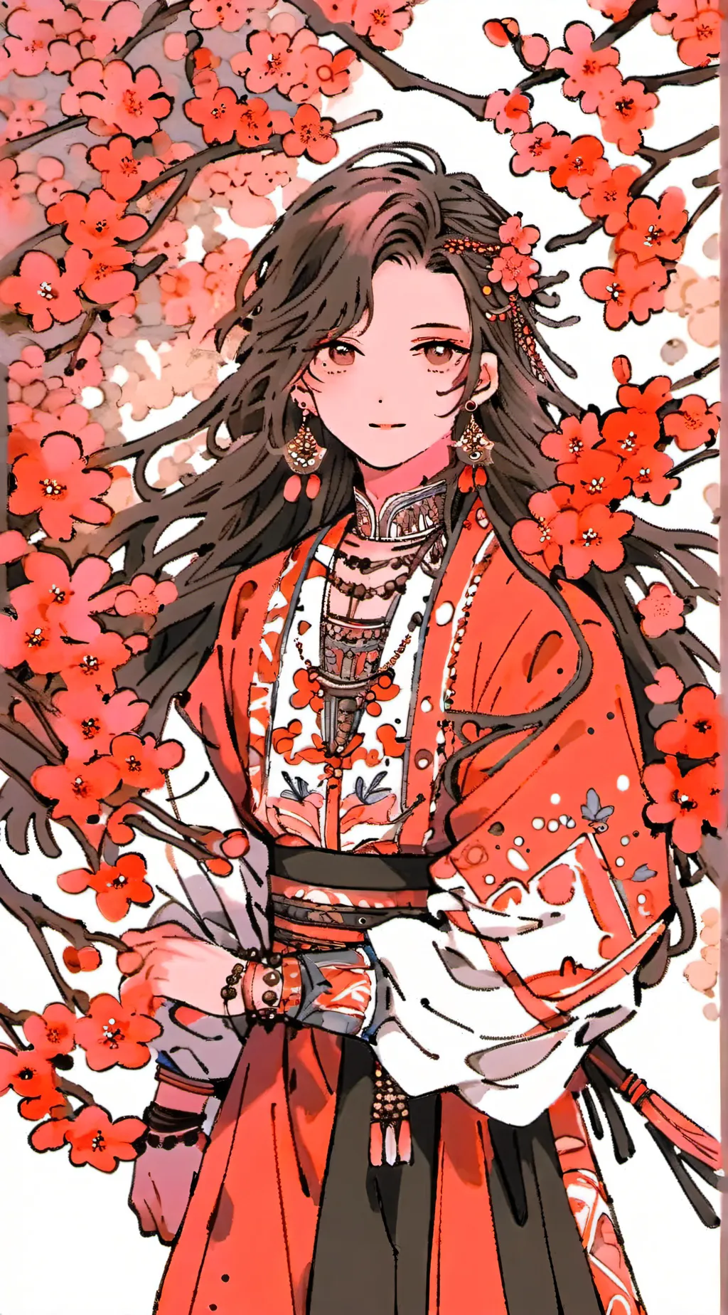 ai character: Jacken And Mia background