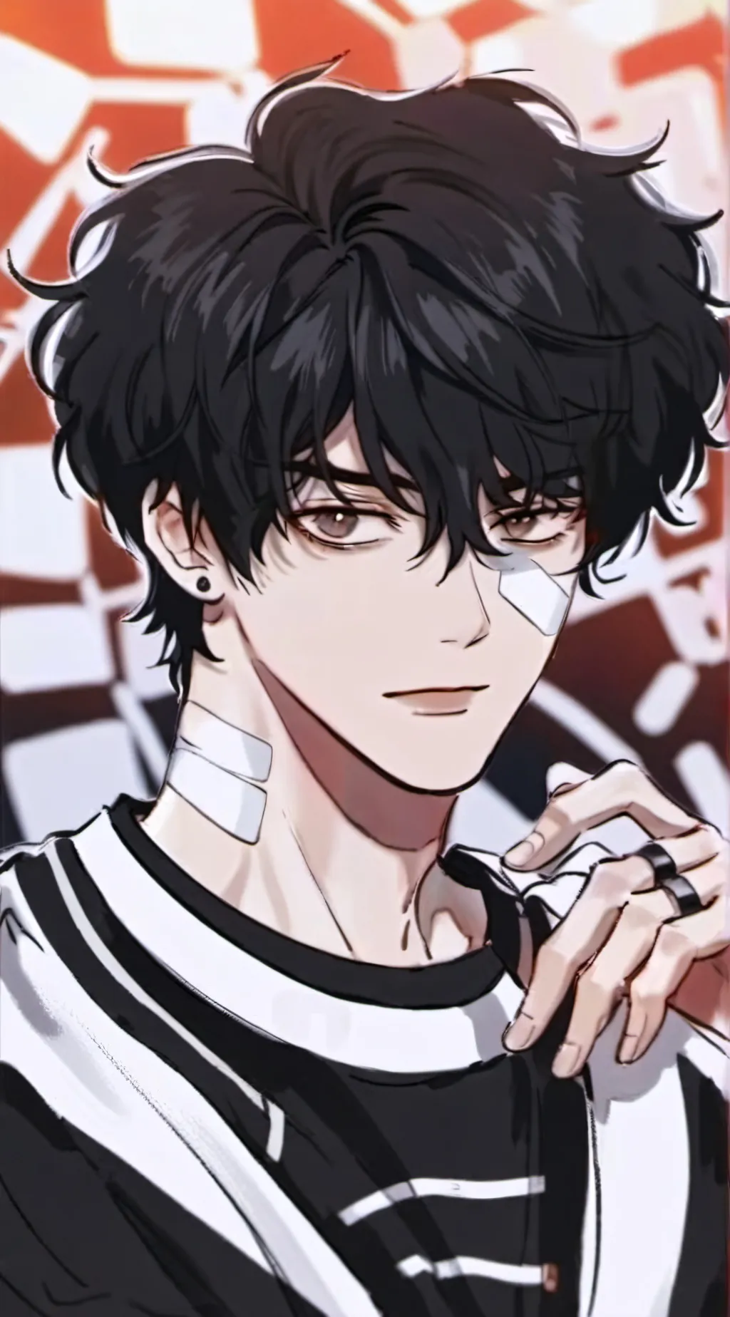 ai character: Couple's discount background