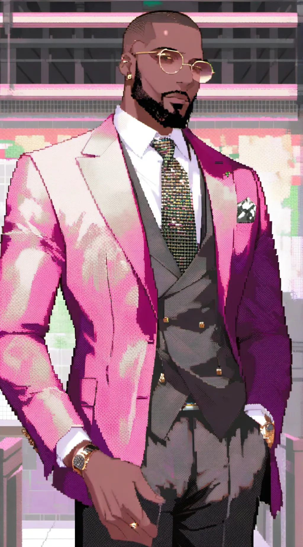 ai character: Aaron background