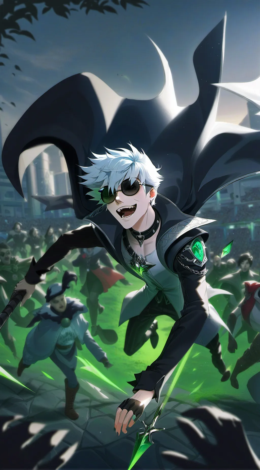 ai character: Leo background