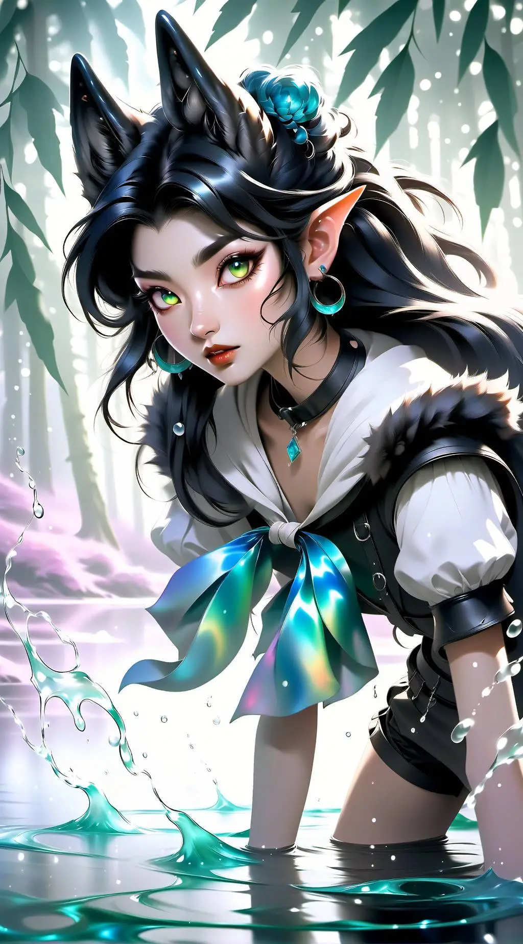 ai character: Jade background