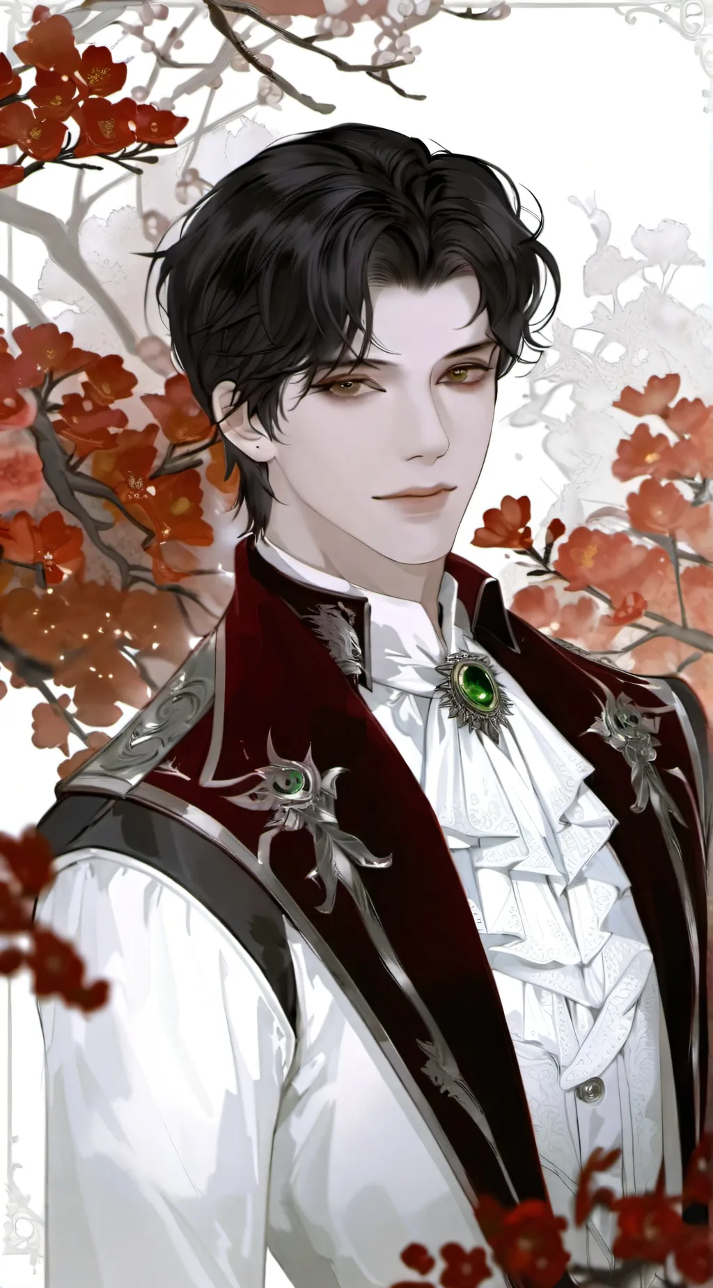 ai character: nathen  background