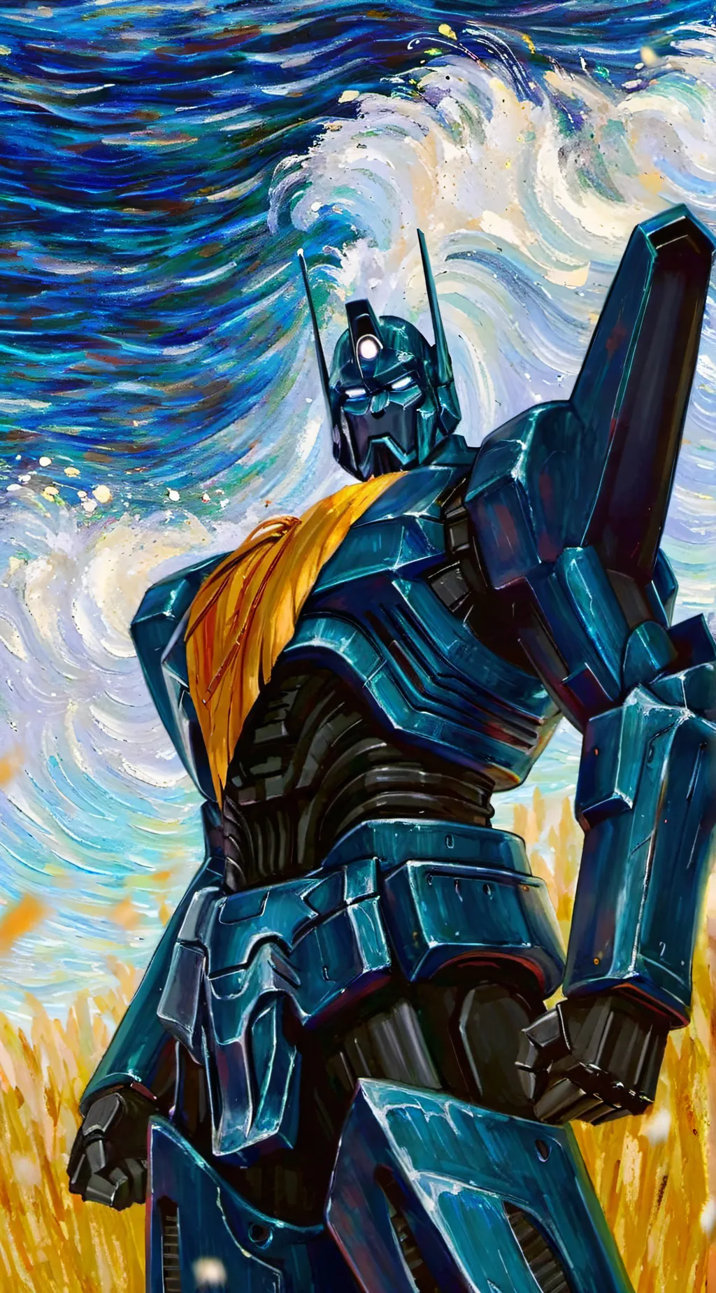 ai character: Sentinel Prime background