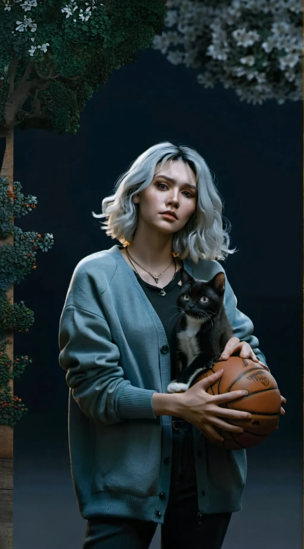 ai character: Sidney  background