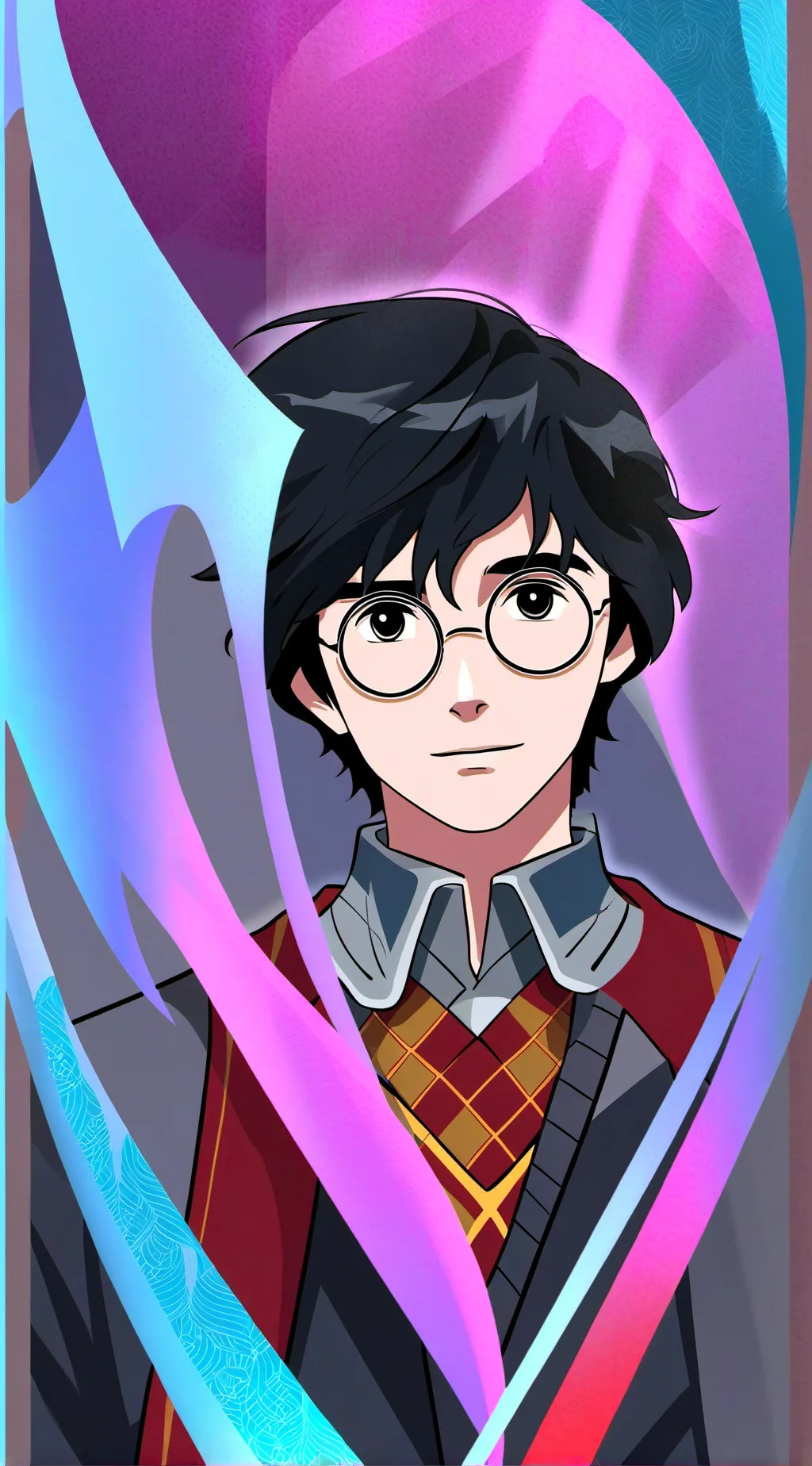 ai character: Hogwarts  background