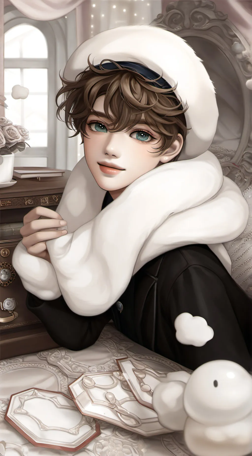 ai character: Max background