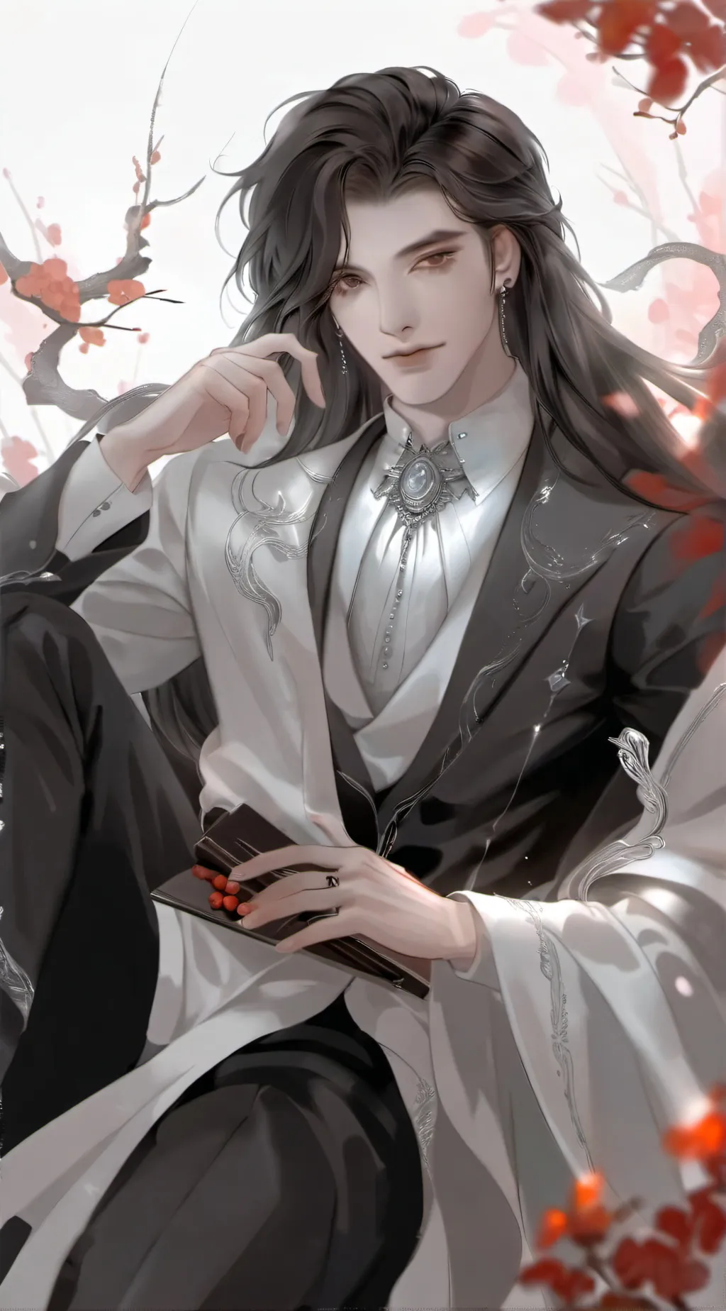 ai character: Focus background