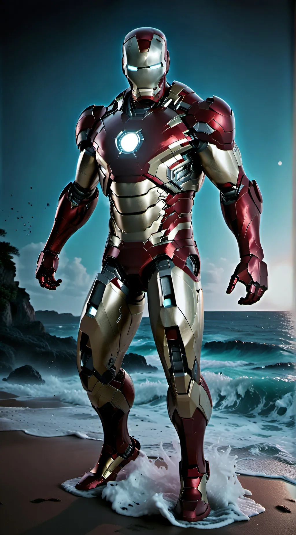 ai character: irontalkman background