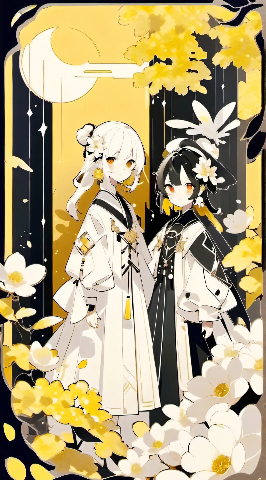 ai character: allie & alice background