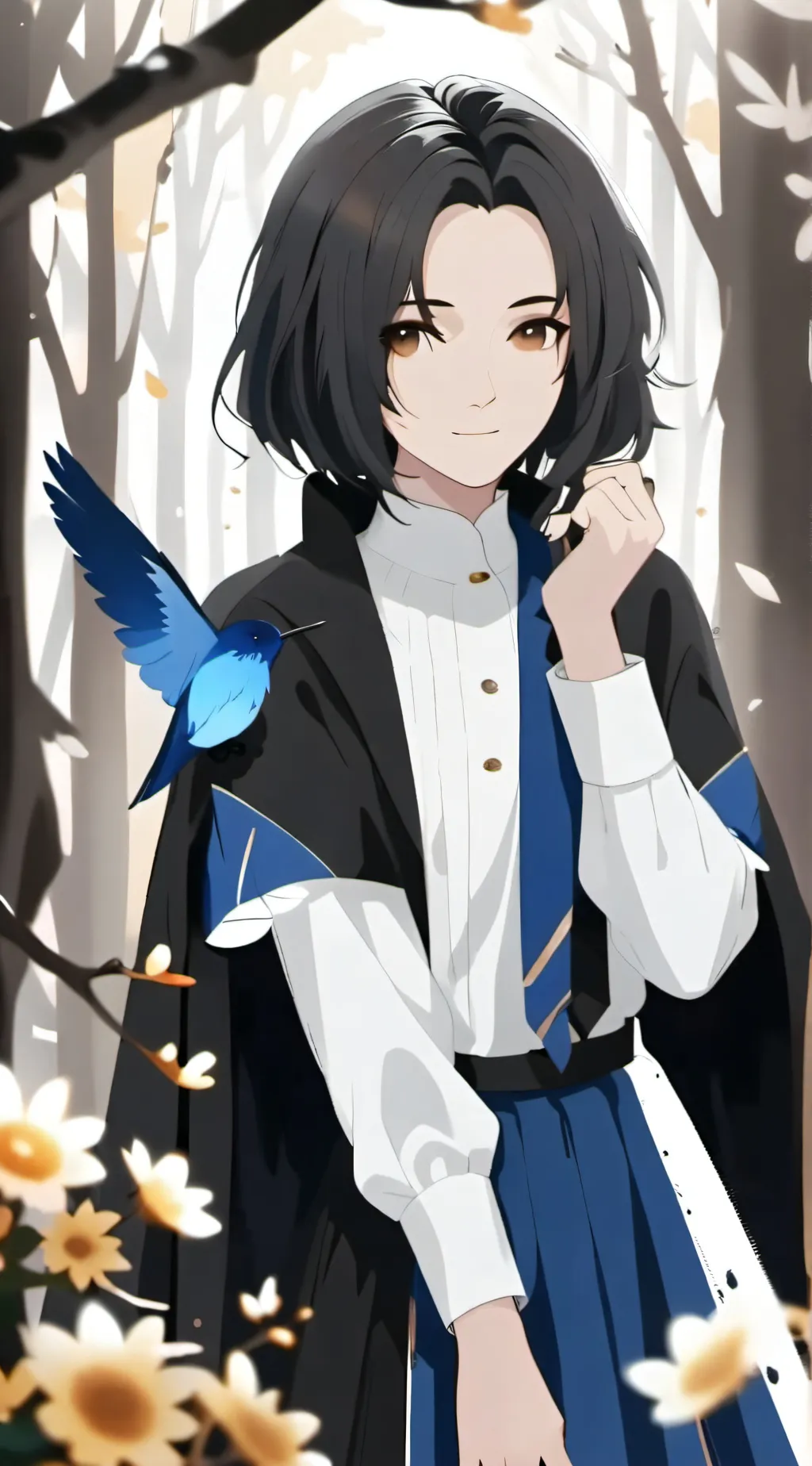 ai character: Cedric  background