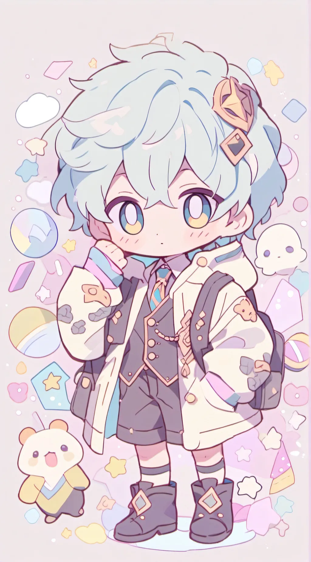 ai character: hunter background