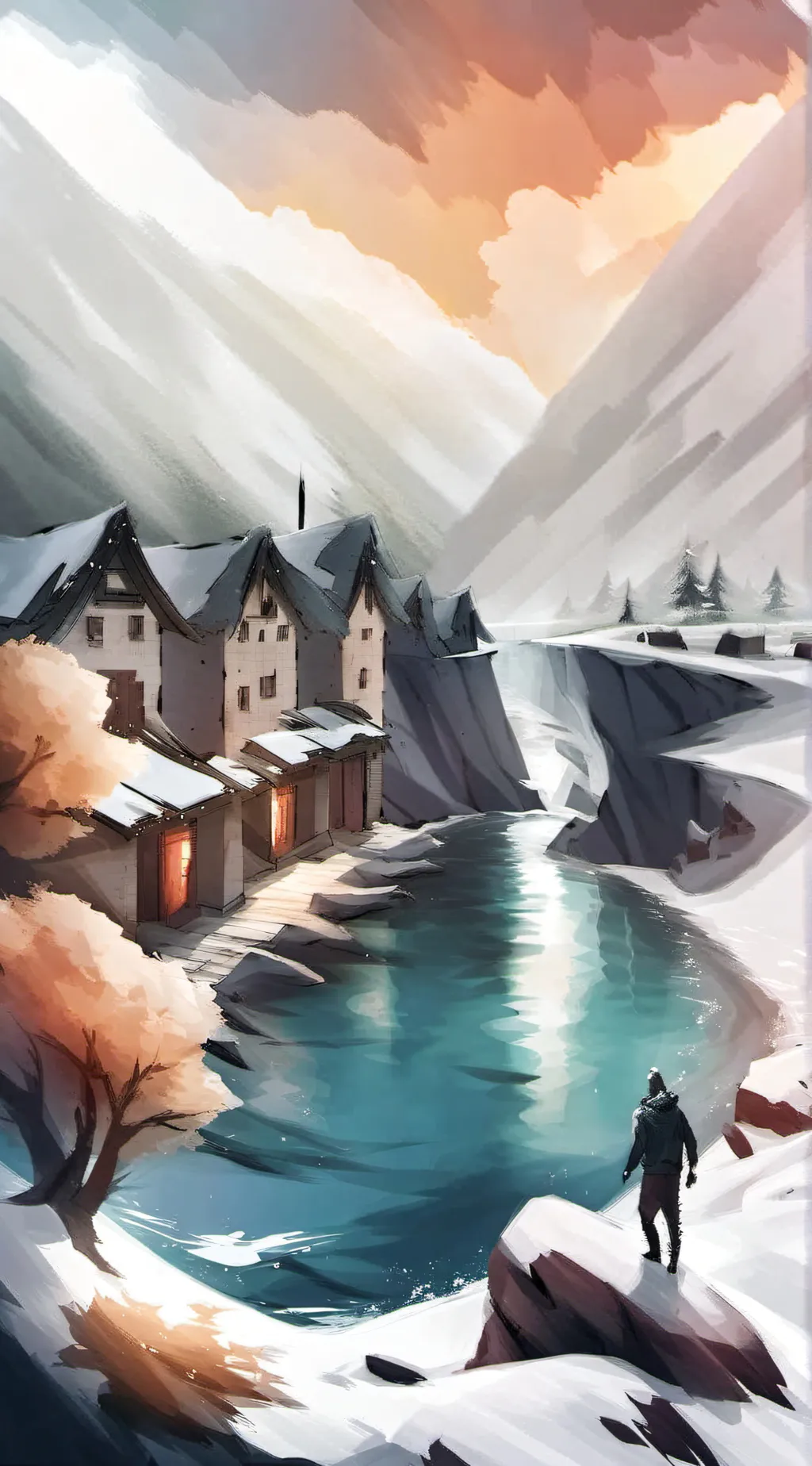 ai character: Alina ,  ￼ Lupita background