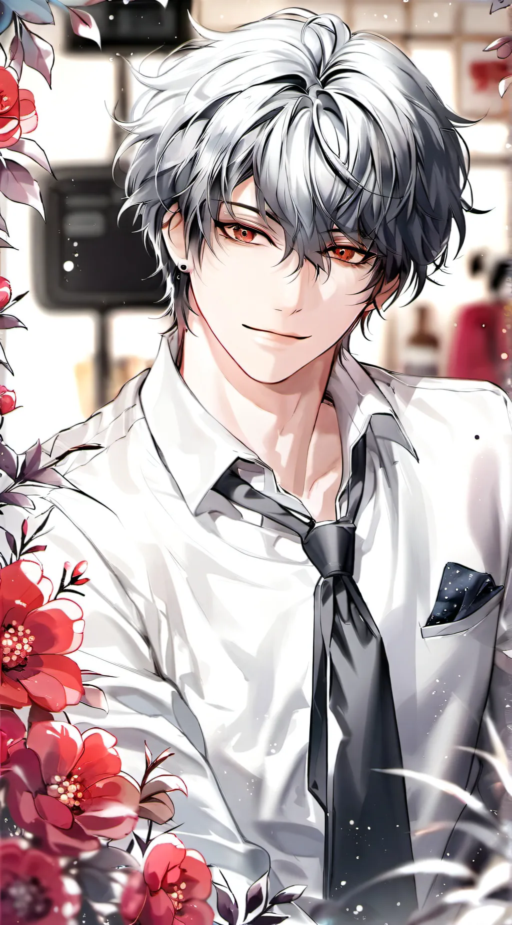 ai character: Charming Rival background