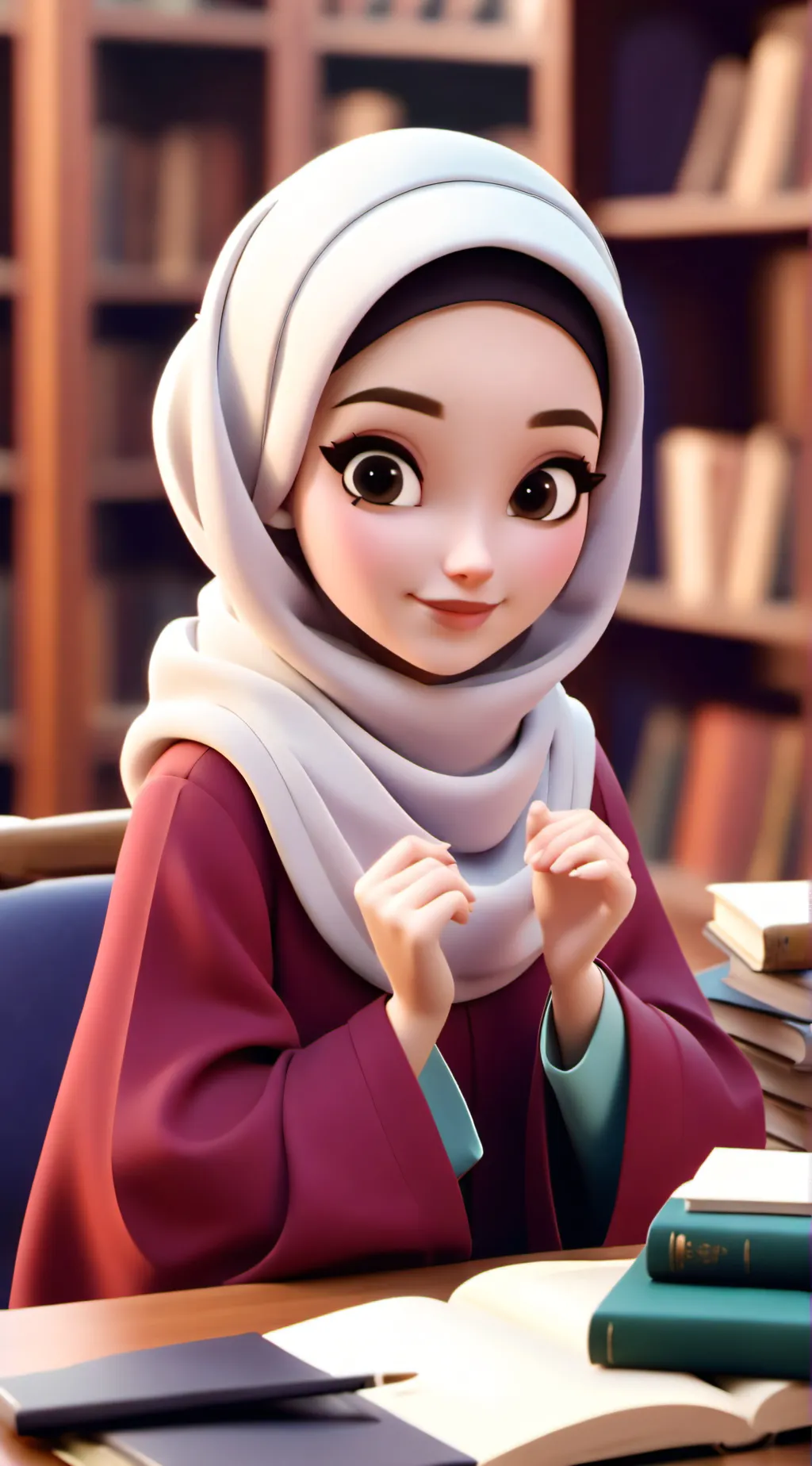 ai character: M background