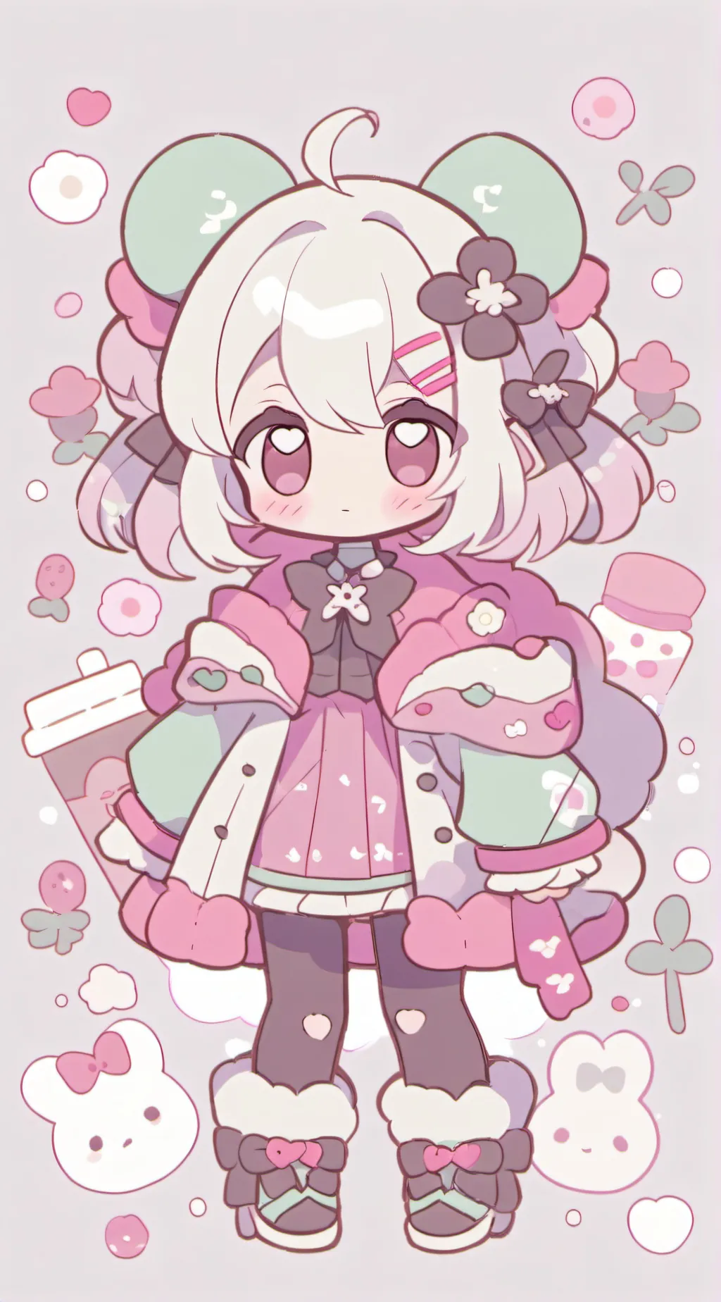 ai character: HH y/n is sick!? background