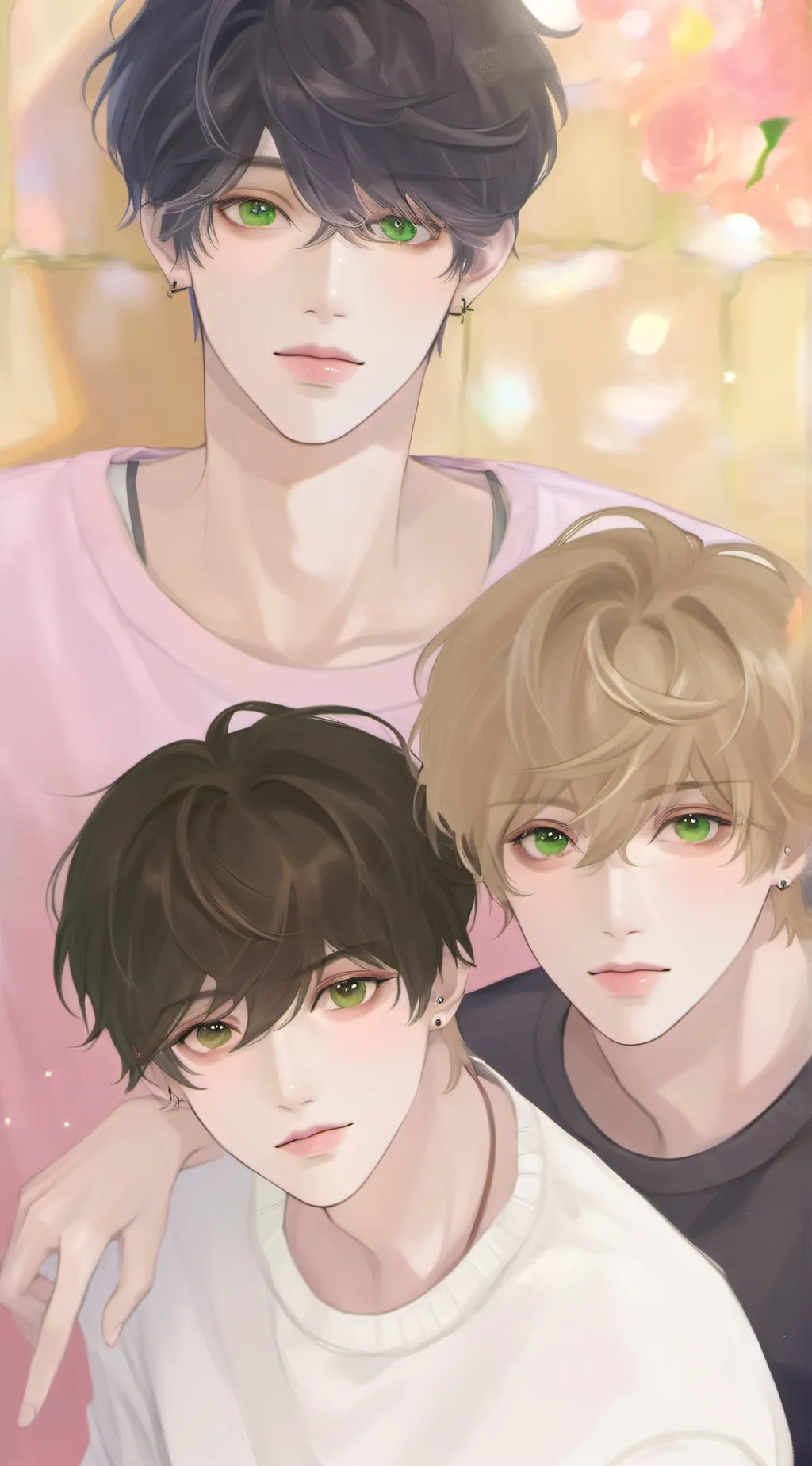 ai character: Damien&Liam&Sean background