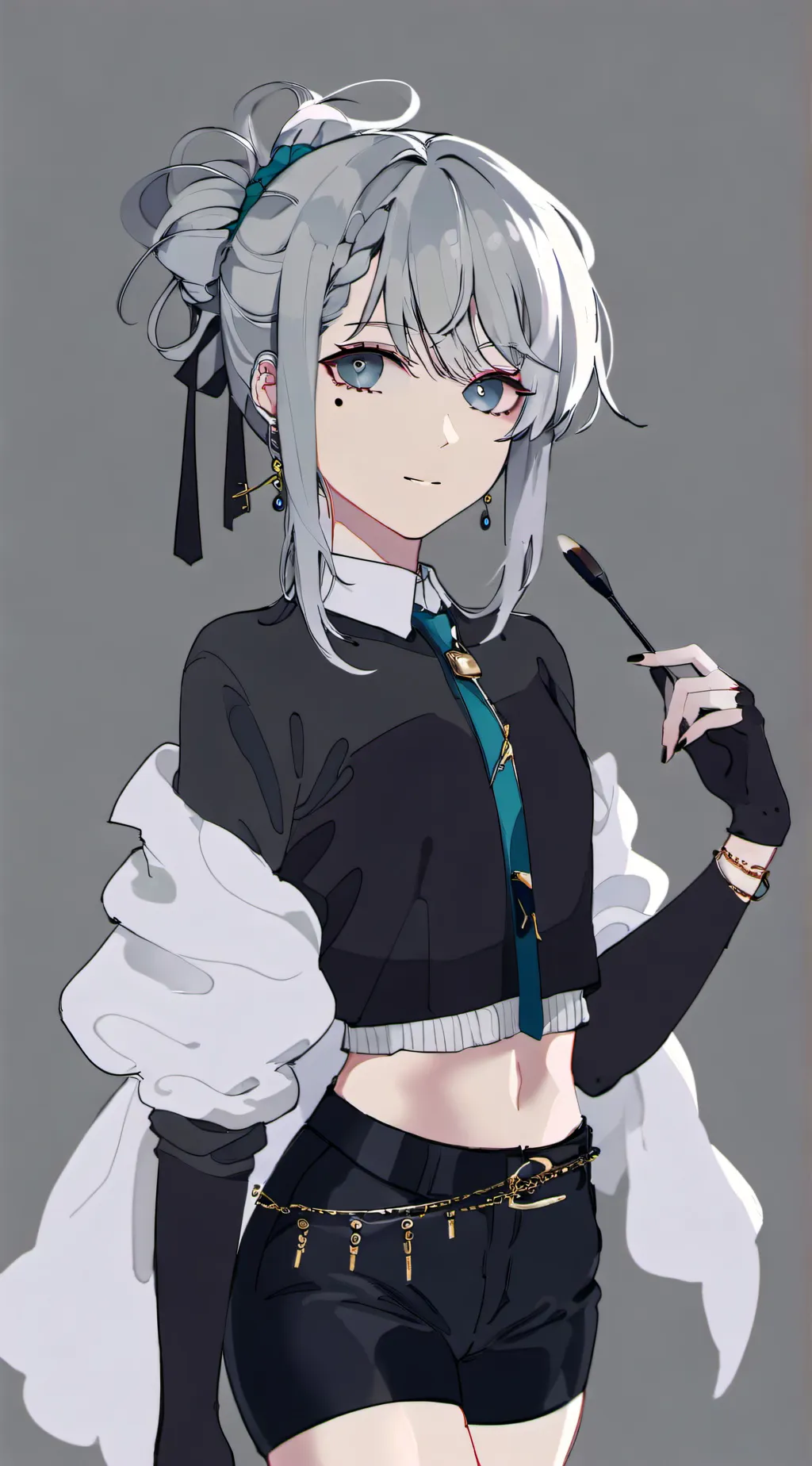 ai character: Angela  background