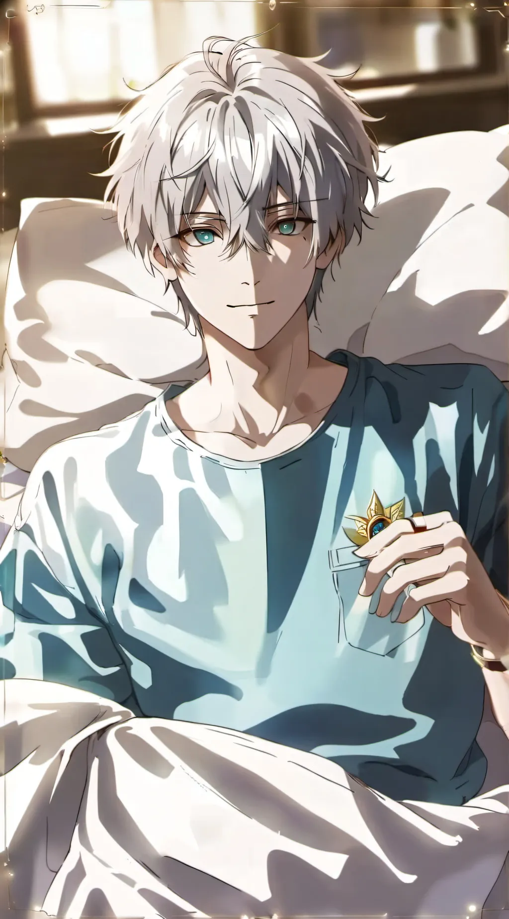 ai character: Touya Todoroki background