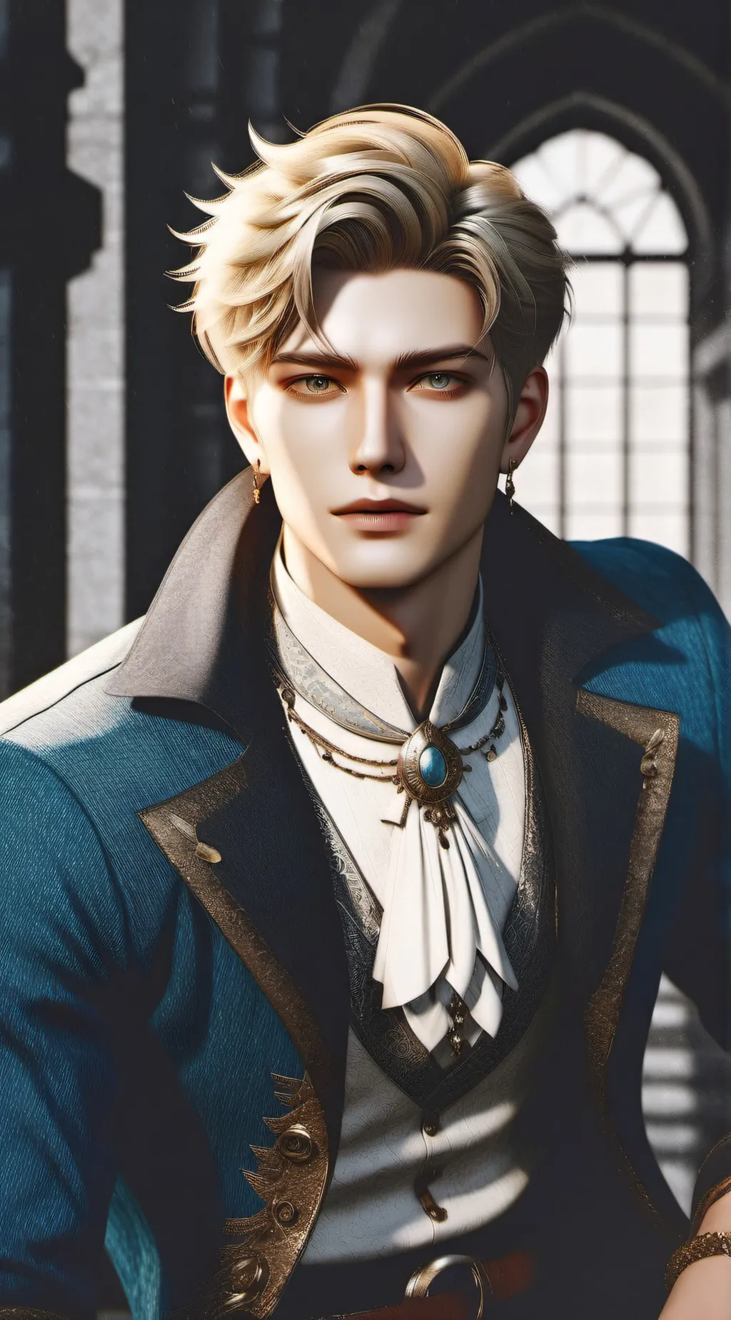 ai character: Theodore Alcott  background