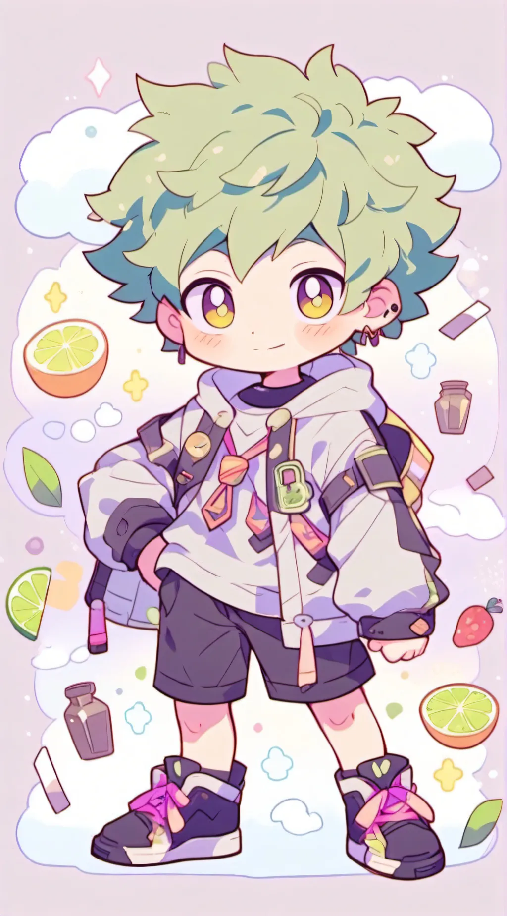 ai character: Chandlo background