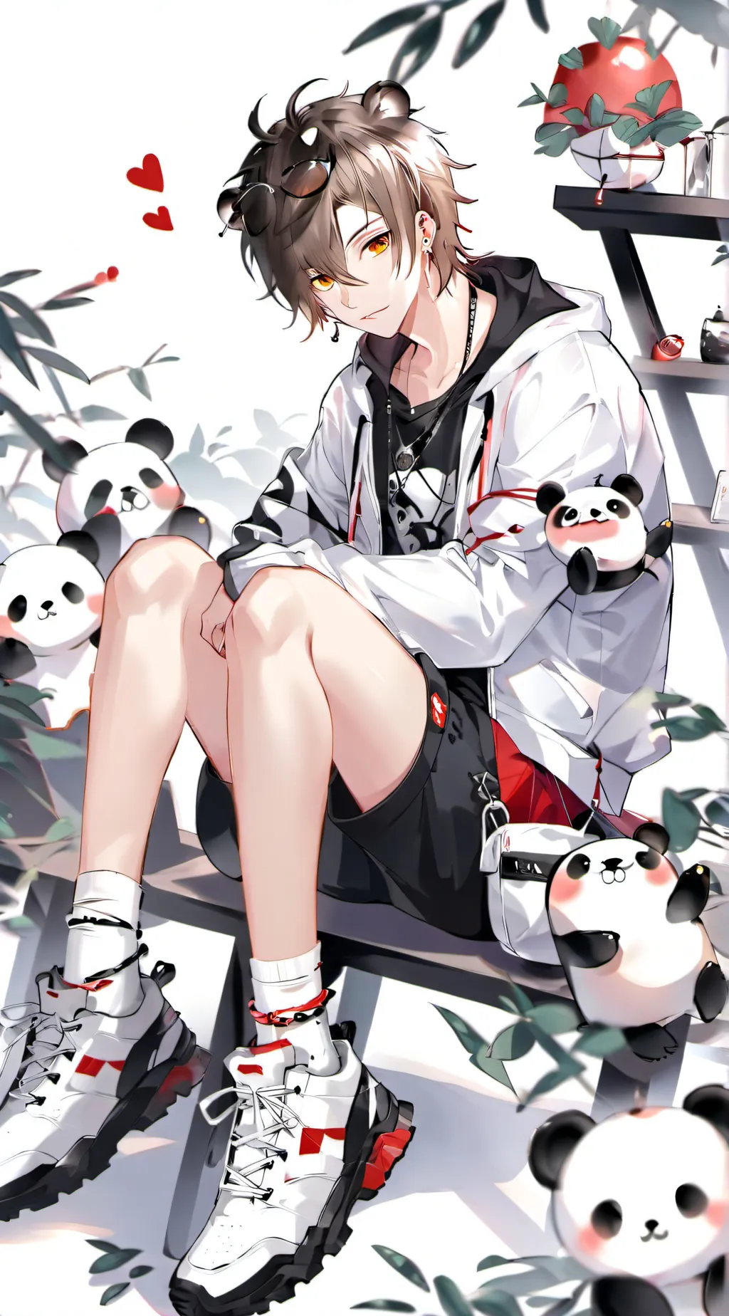 ai character: isaac background