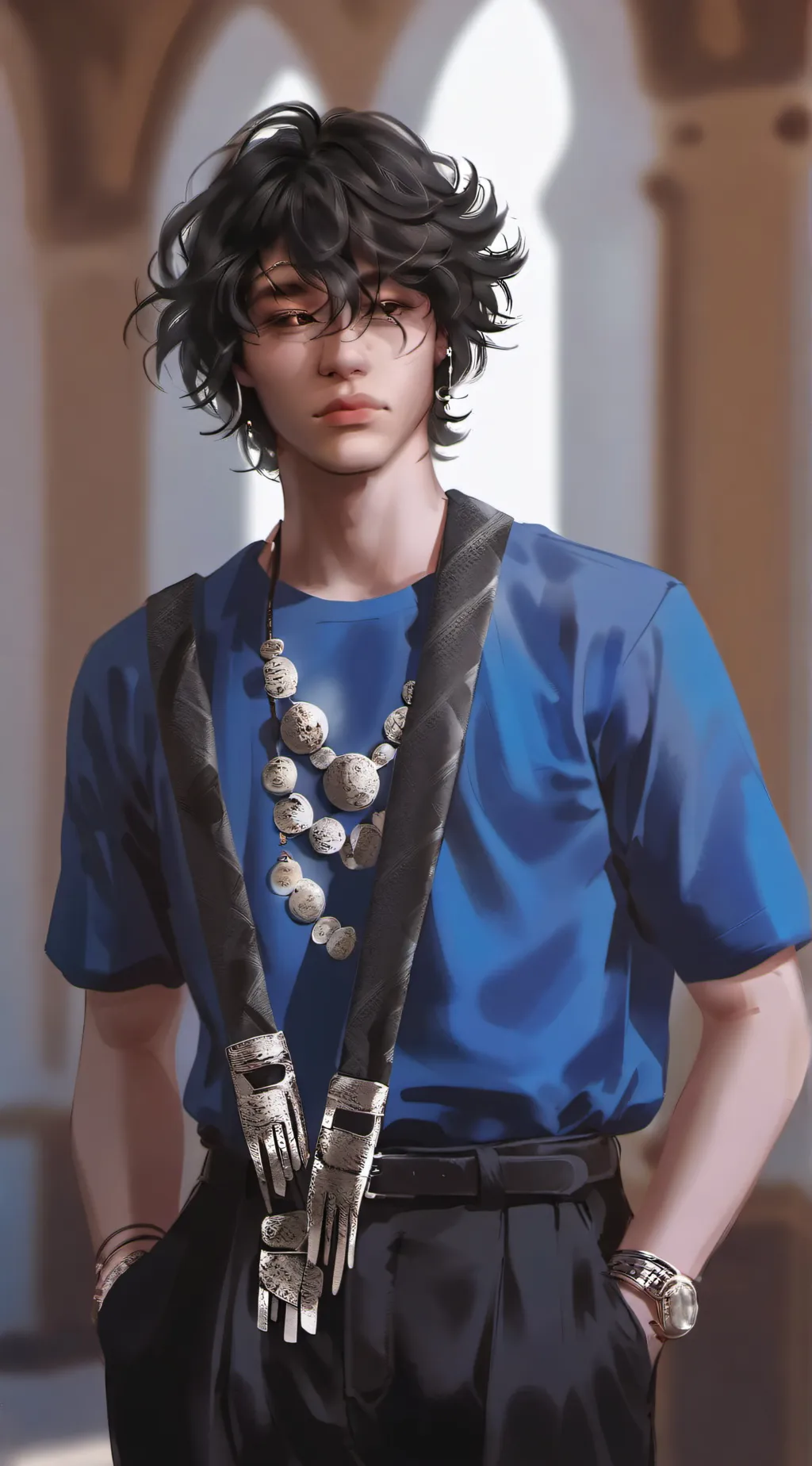 ai character: Alex background