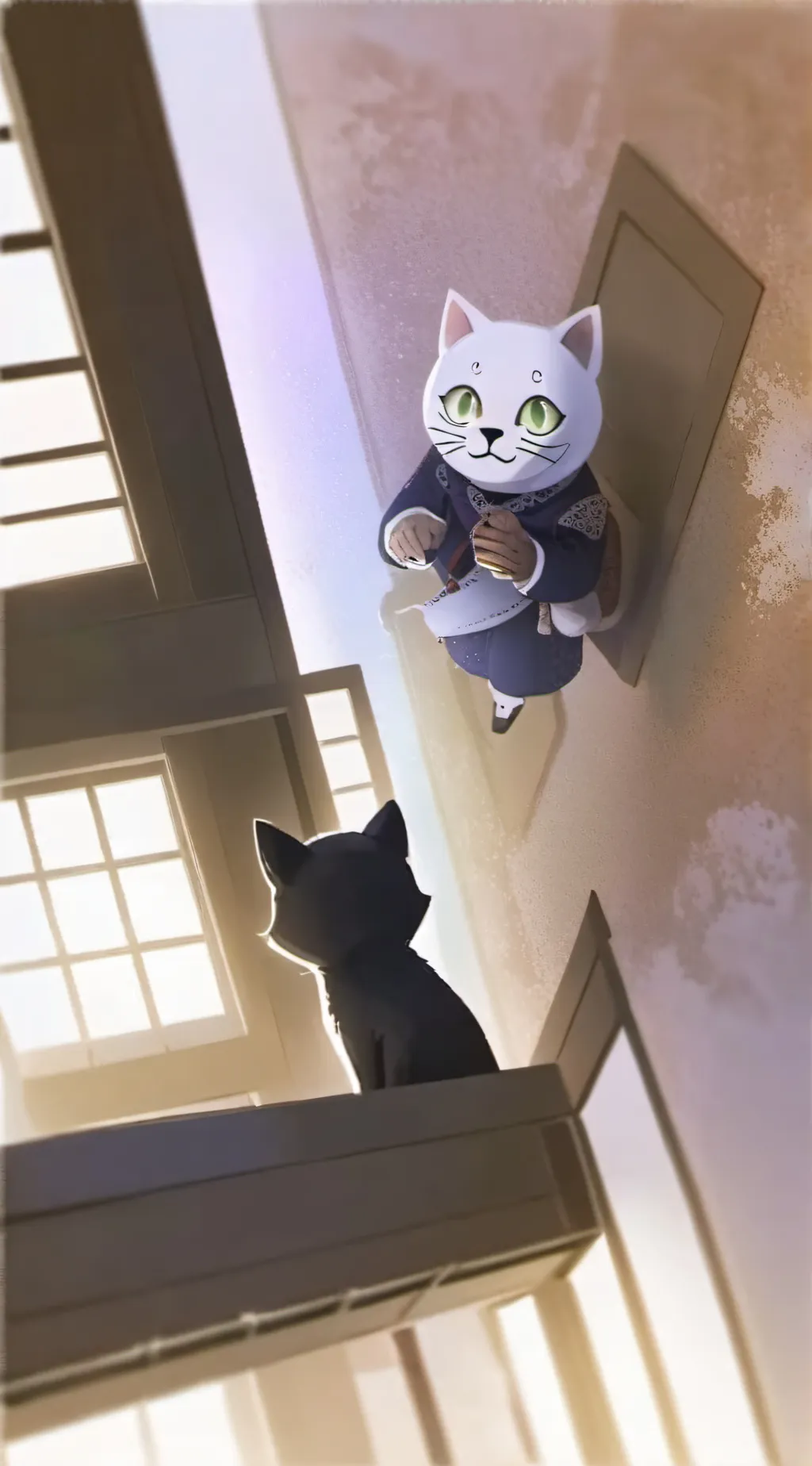 ai character: k4t background