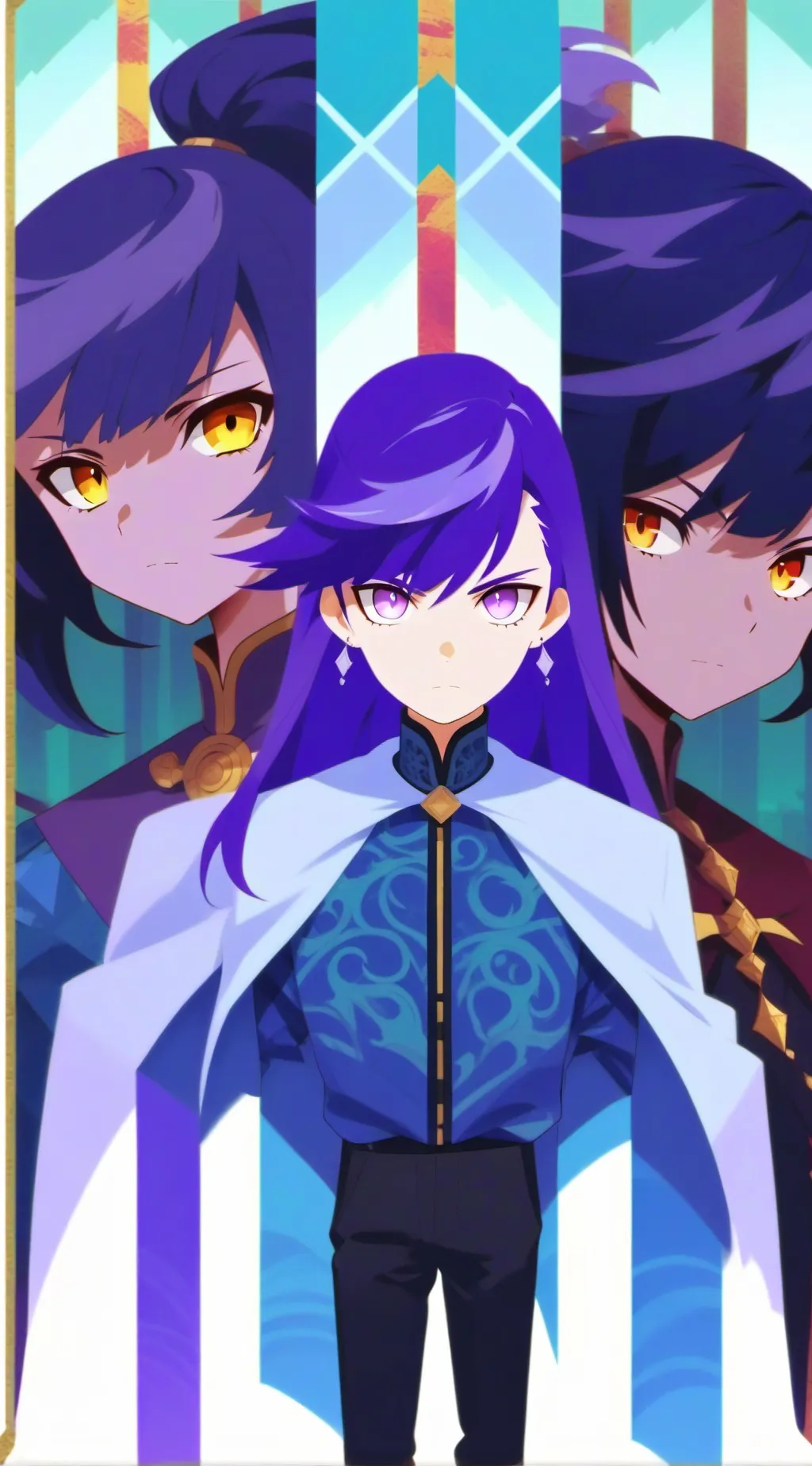 ai character: Lucie  background