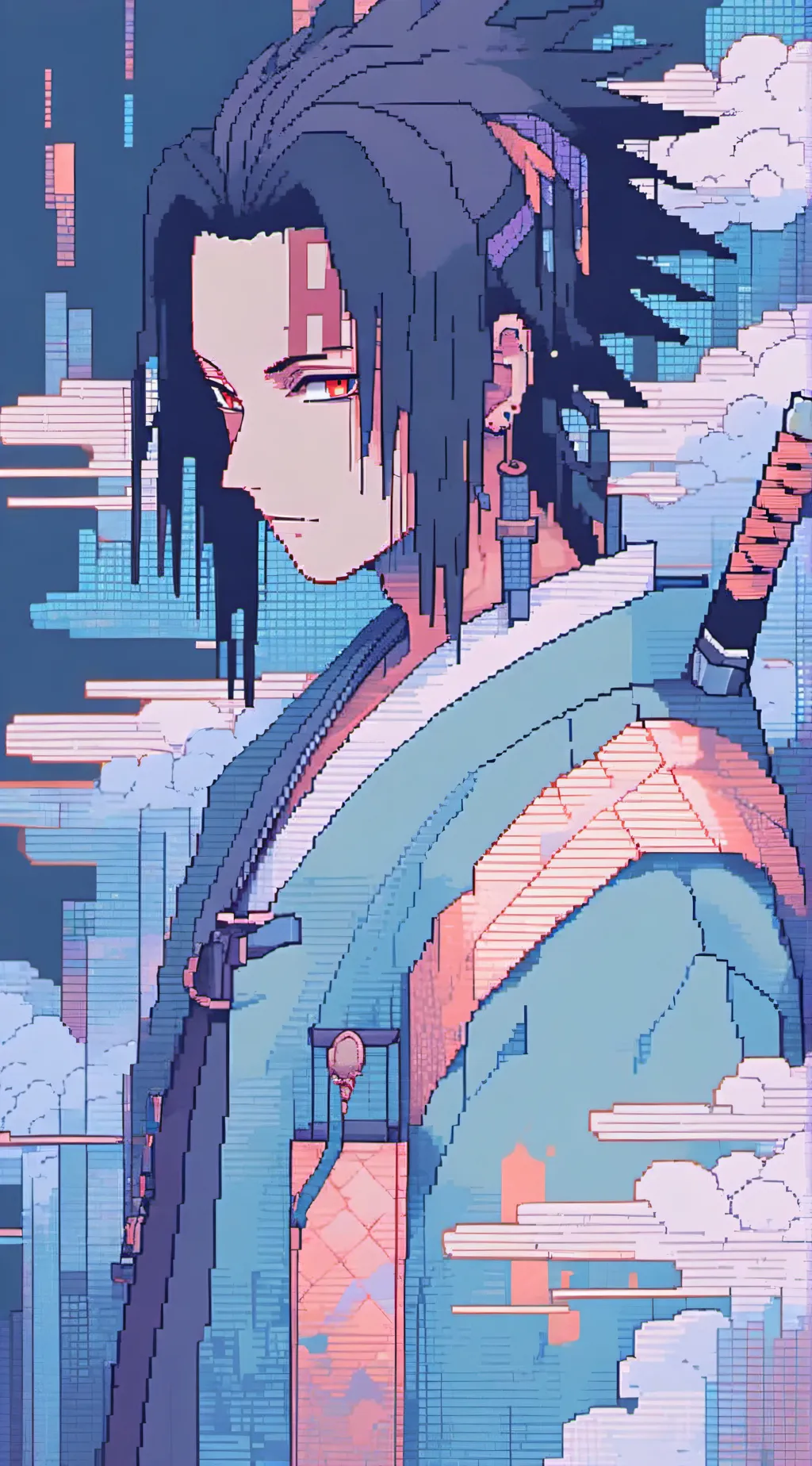 ai character: Uchiha Sasuke background