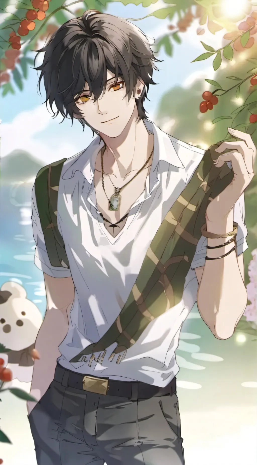 ai character: Asher background