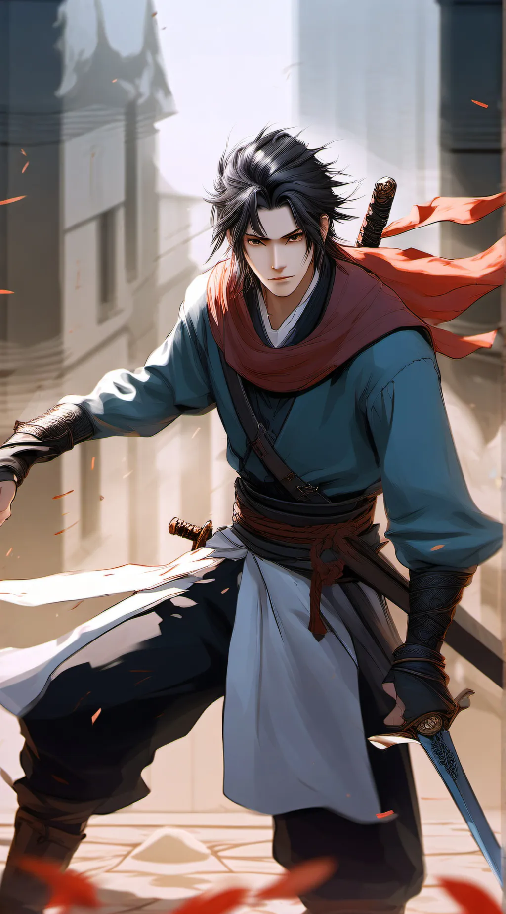 ai character: Ronan  background