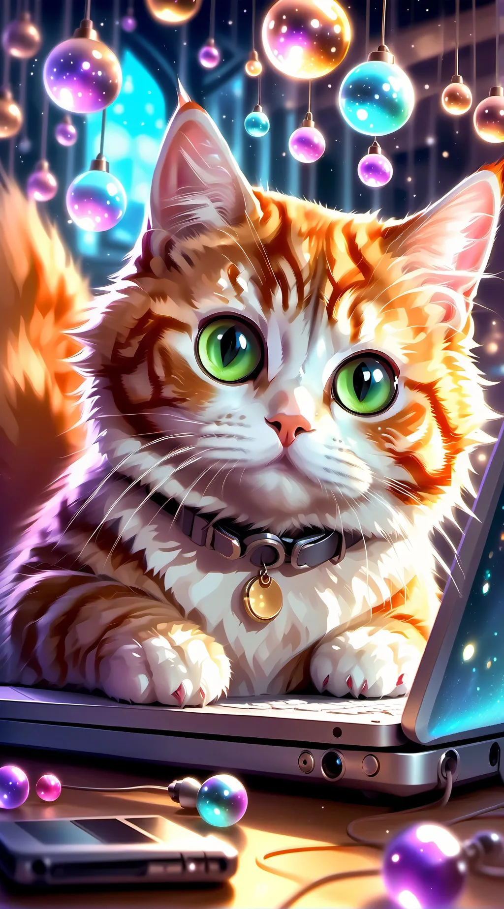 ai character: Mr Fuzzball background